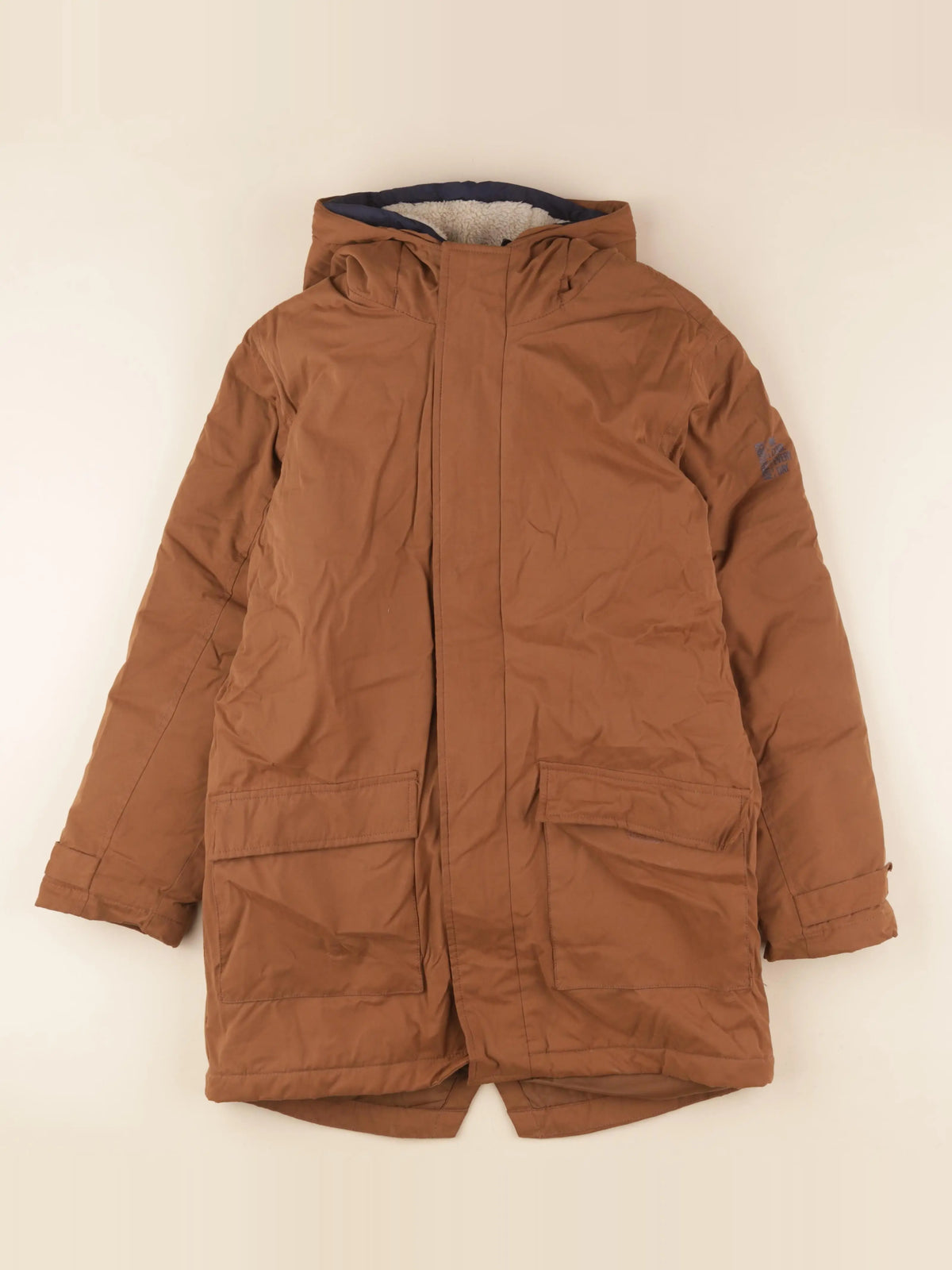 Vertbaudet - parka marron - 12 ans