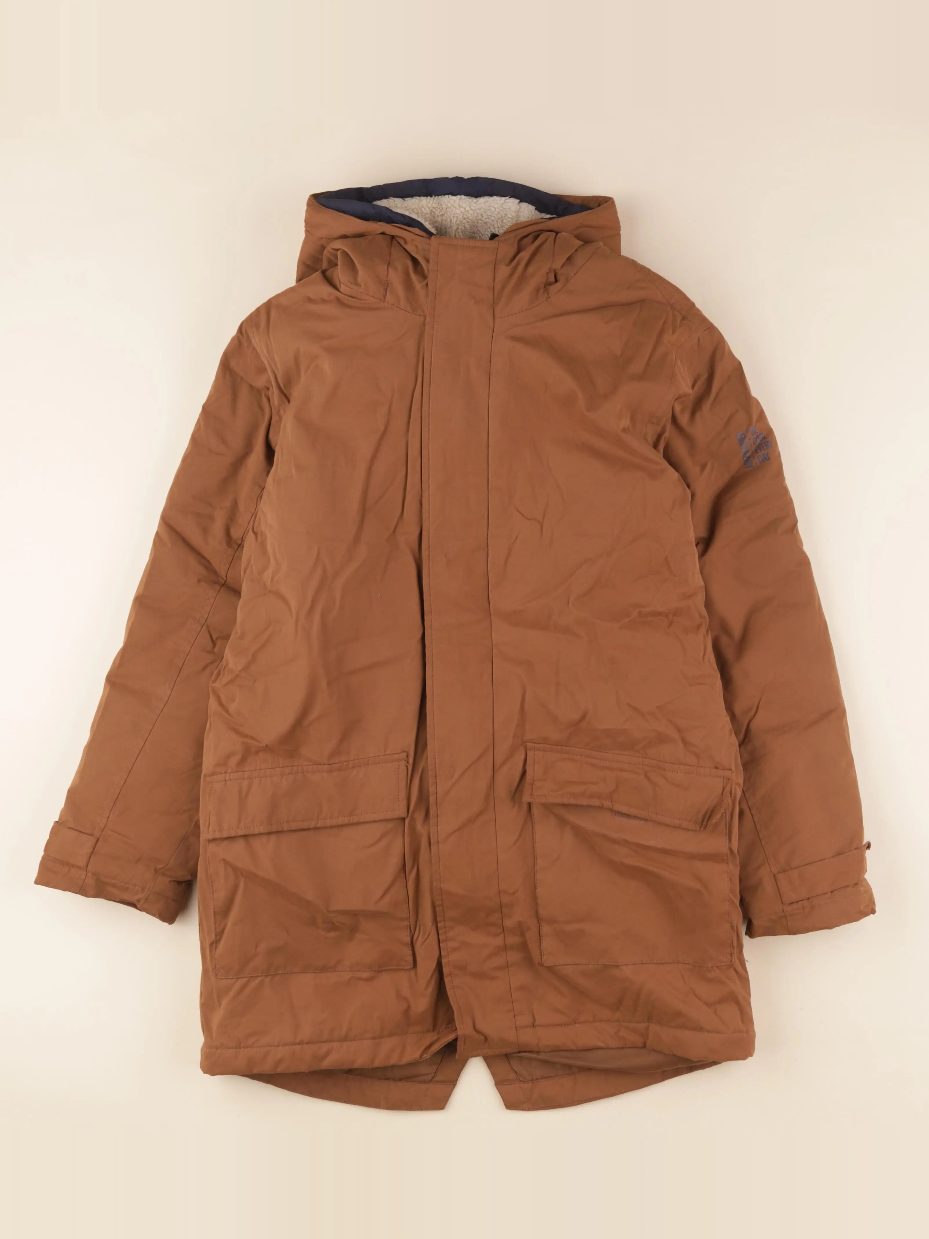 Vertbaudet - parka marron - 12 ans