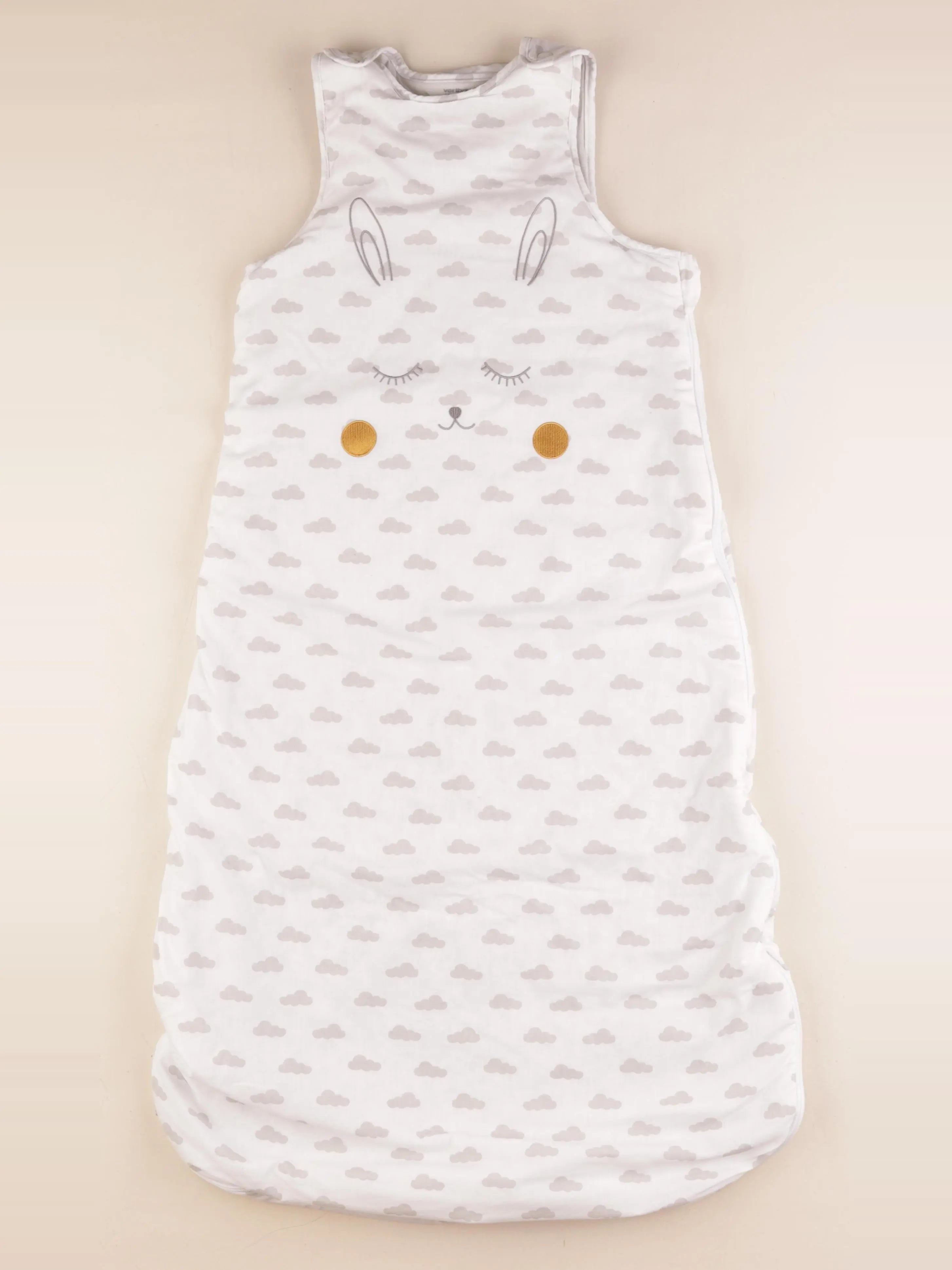 Vertbaudet - gigoteuse TOG 2,5 gris, blanc - 18/36 mois
