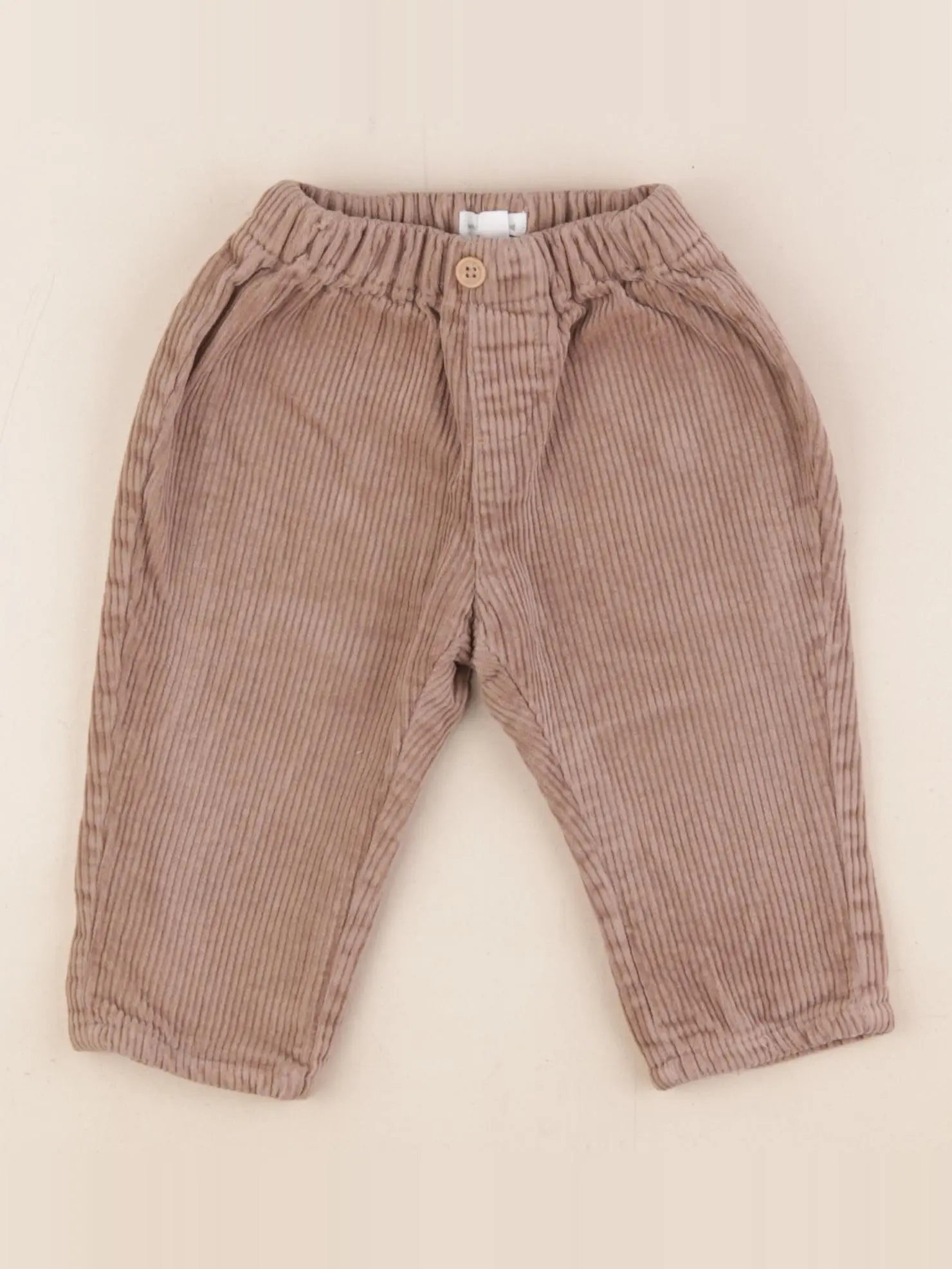 Vertbaudet - pantalon marron - 3 mois