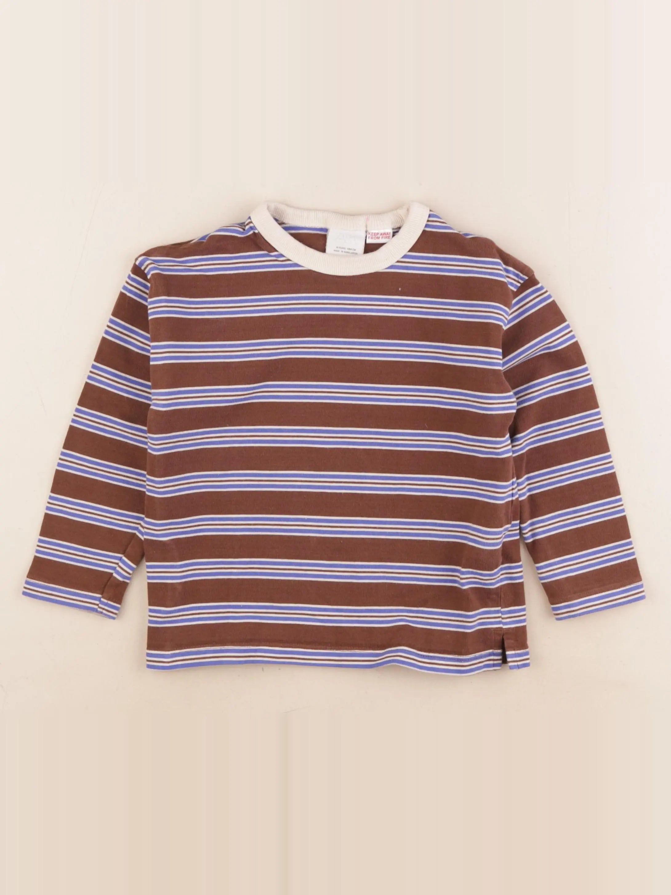 Zara - tee-shirt marron - 4 ans
