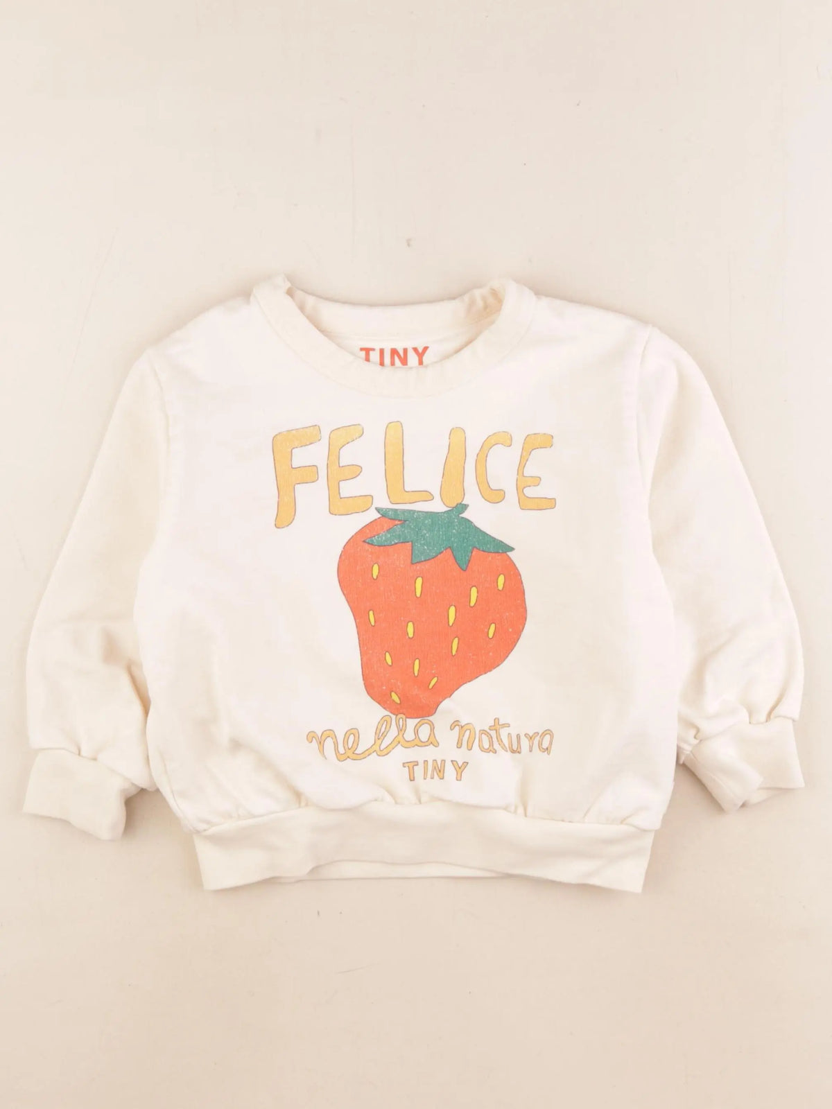 Tiny Cottons - sweat beige - 4 ans