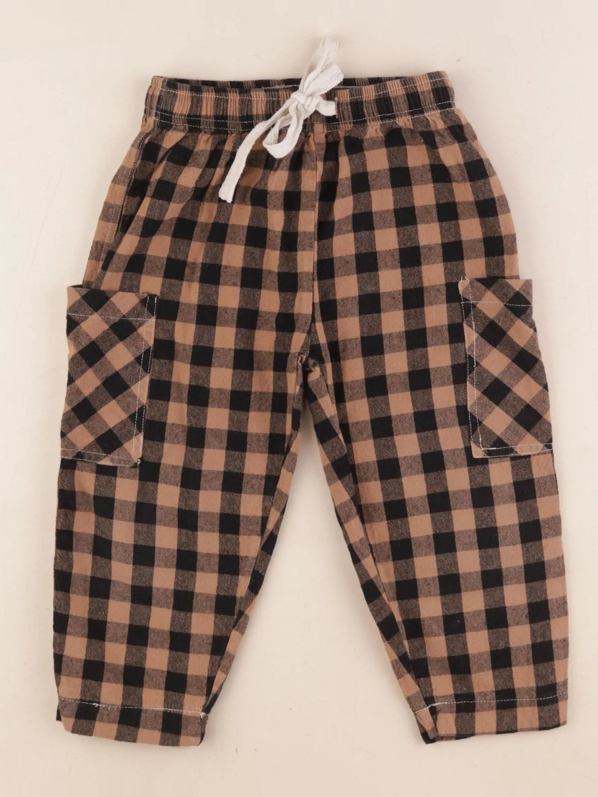 Growclub - pantalon marron, noir - 4 ans