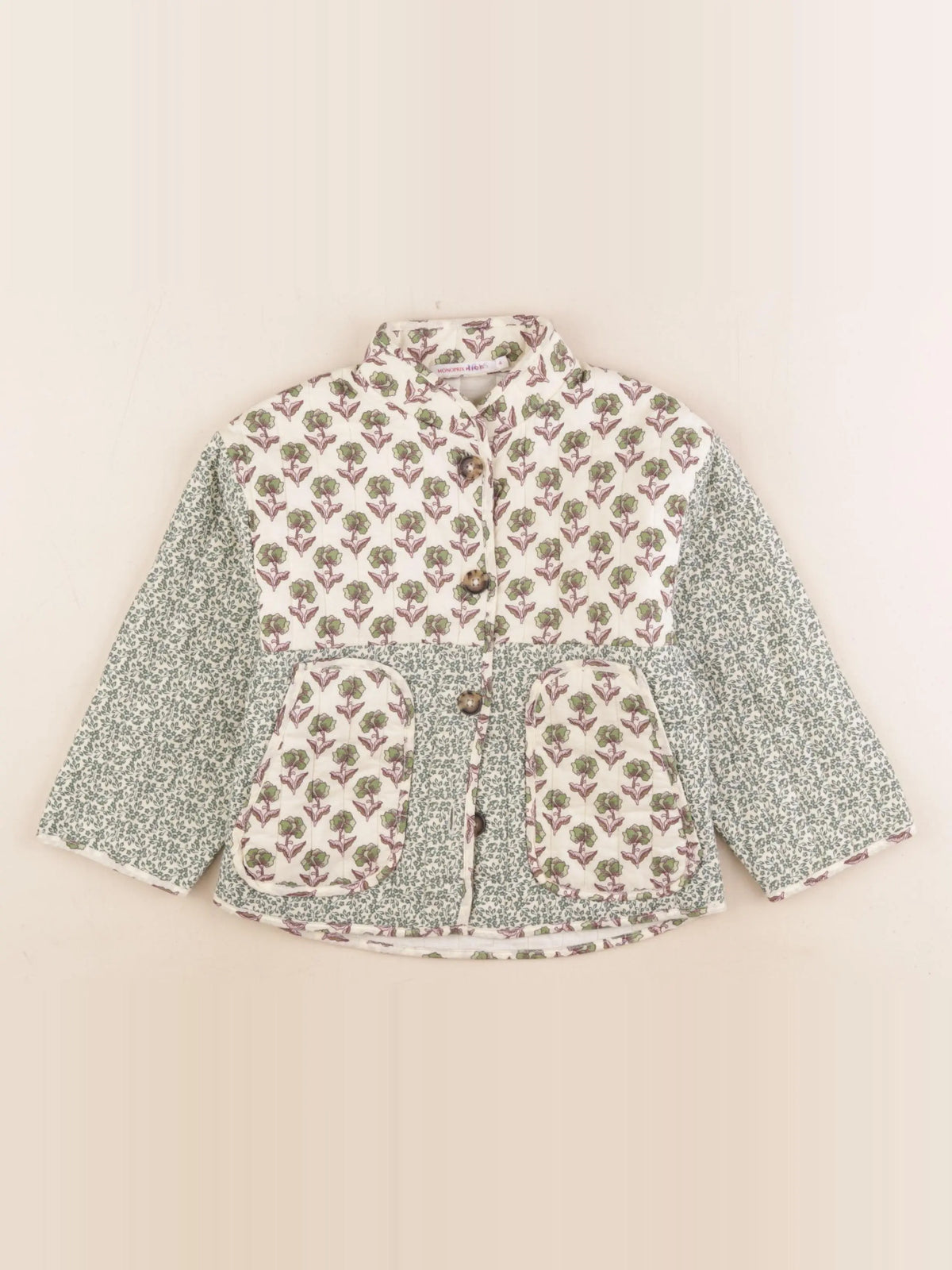 Monoprix - veste multicolore - 4 ans