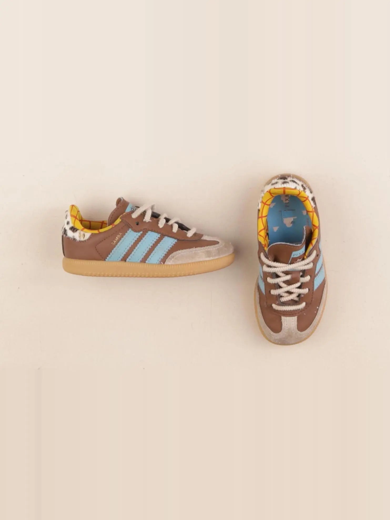 Adidas - baskets marron - pointure 24