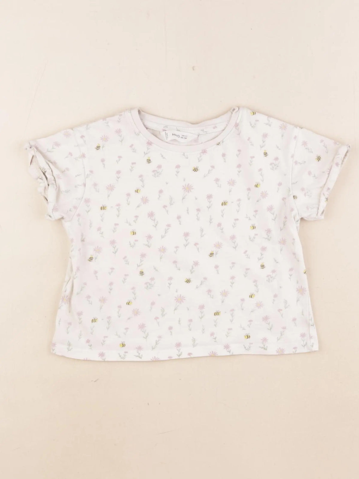 Mango - tee-shirt blanc - 2/3 ans