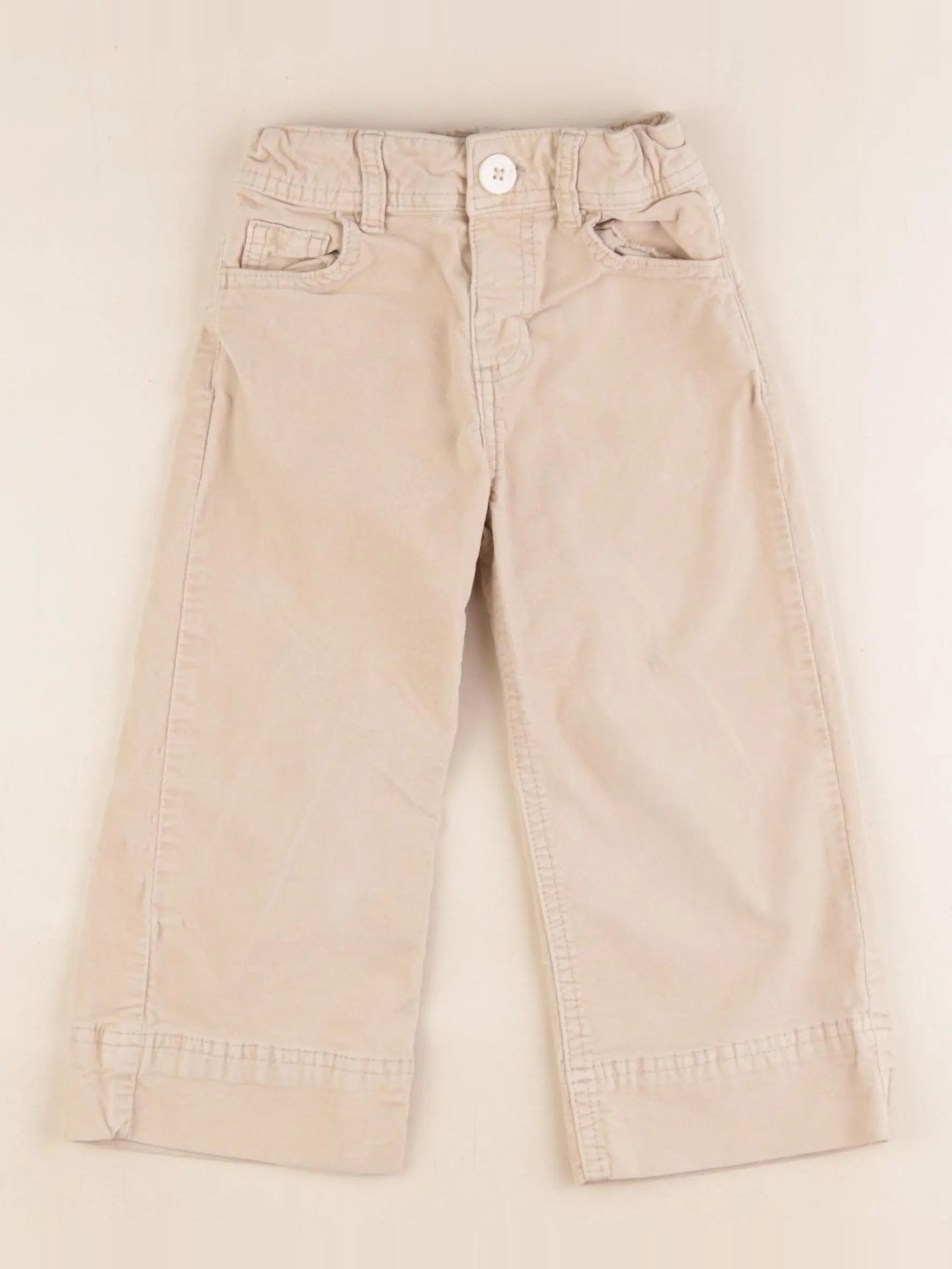 Zara - pantalon beige - 2/3 ans