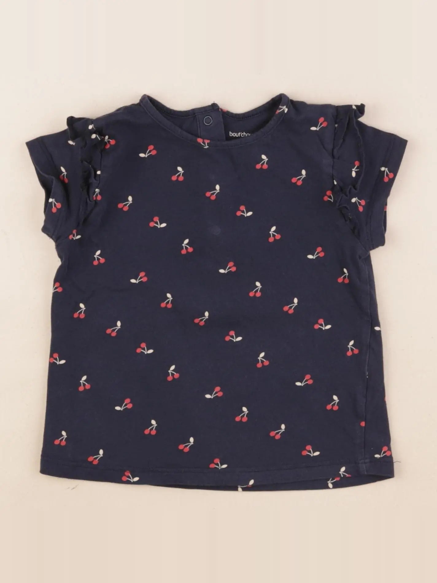 Boutchou - tee-shirt bleu - 2 ans