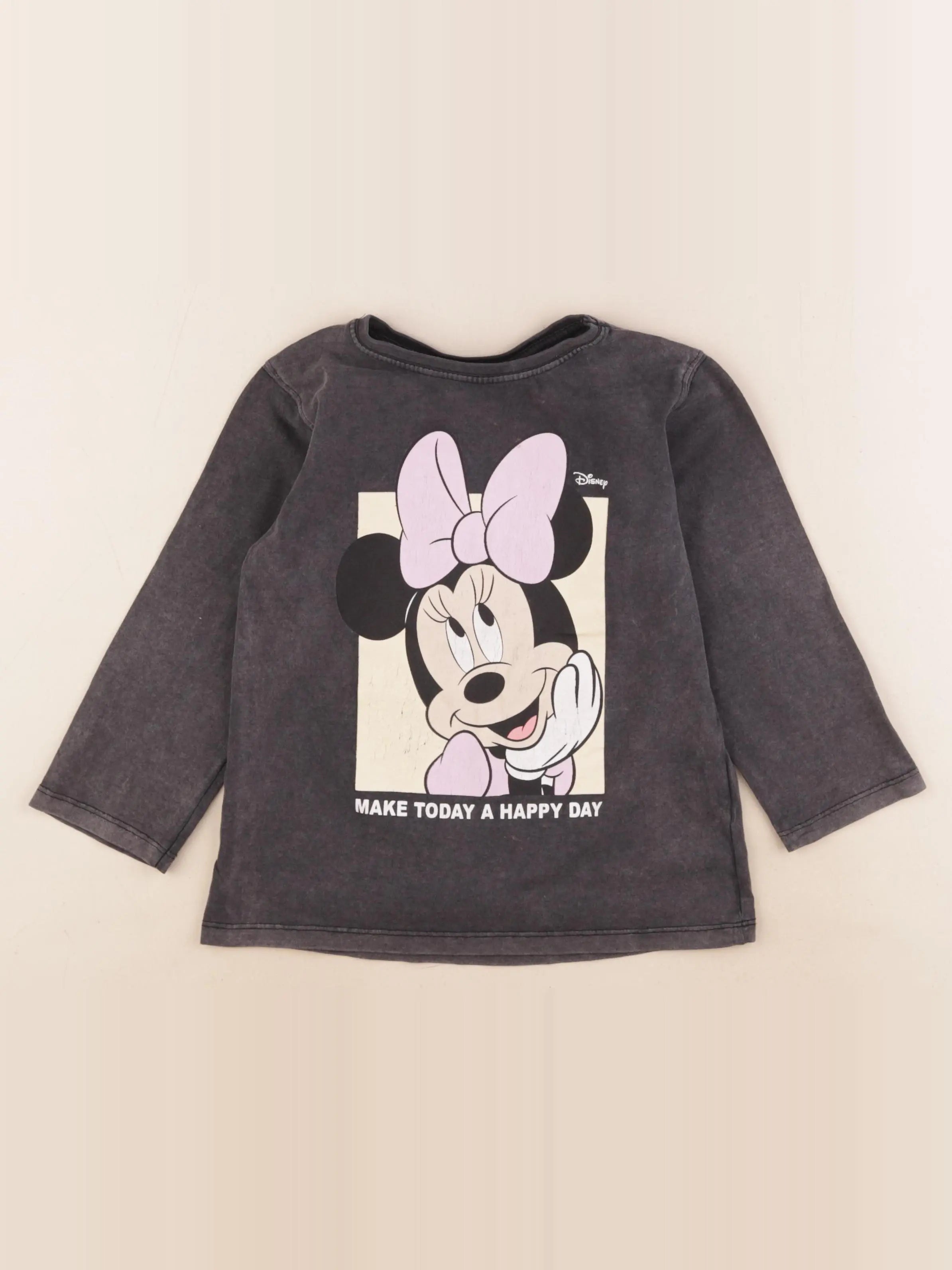 Zara - tee-shirt gris - 3/4 ans