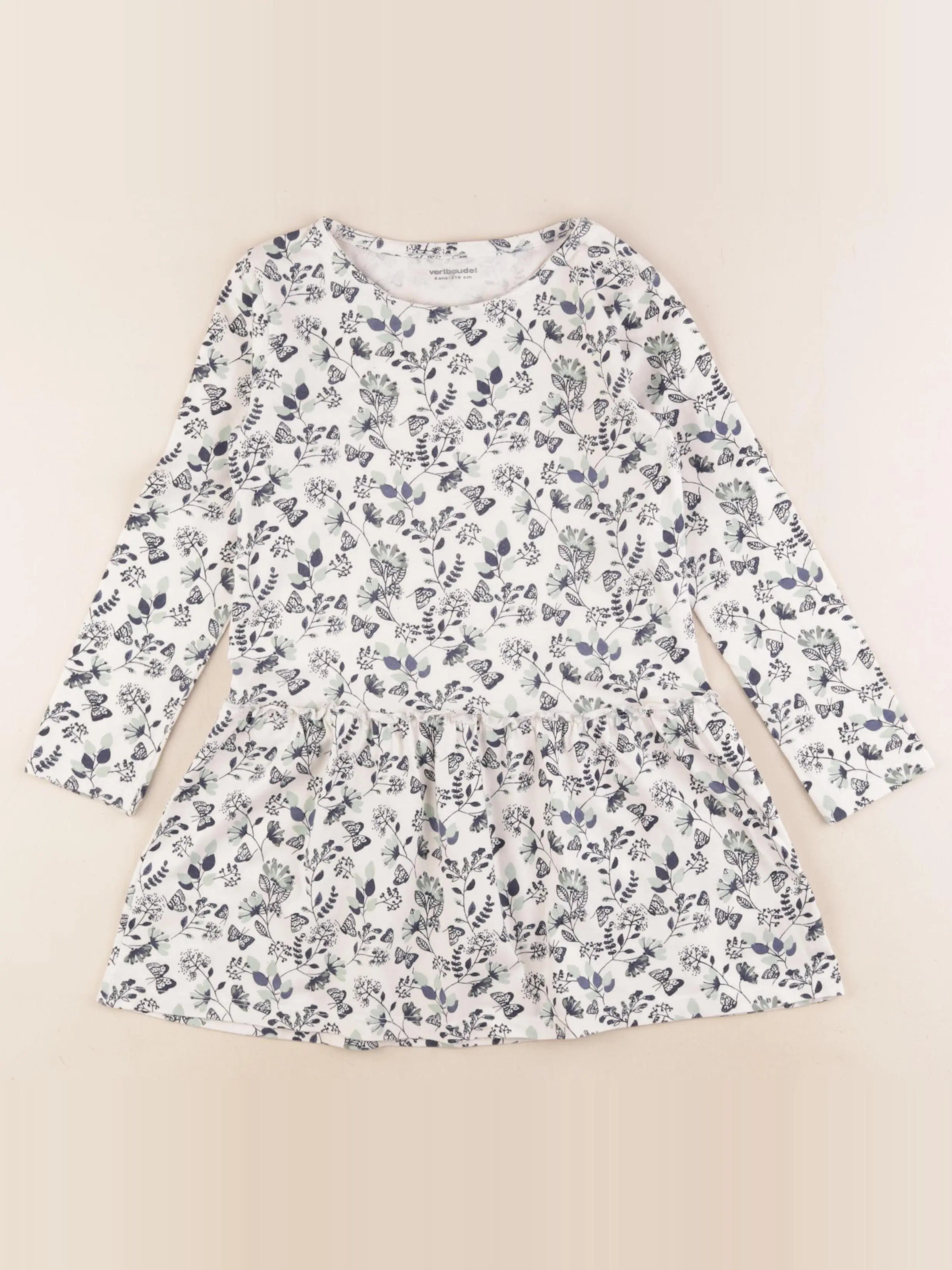 Vertbaudet - robe multicolore - 5 ans