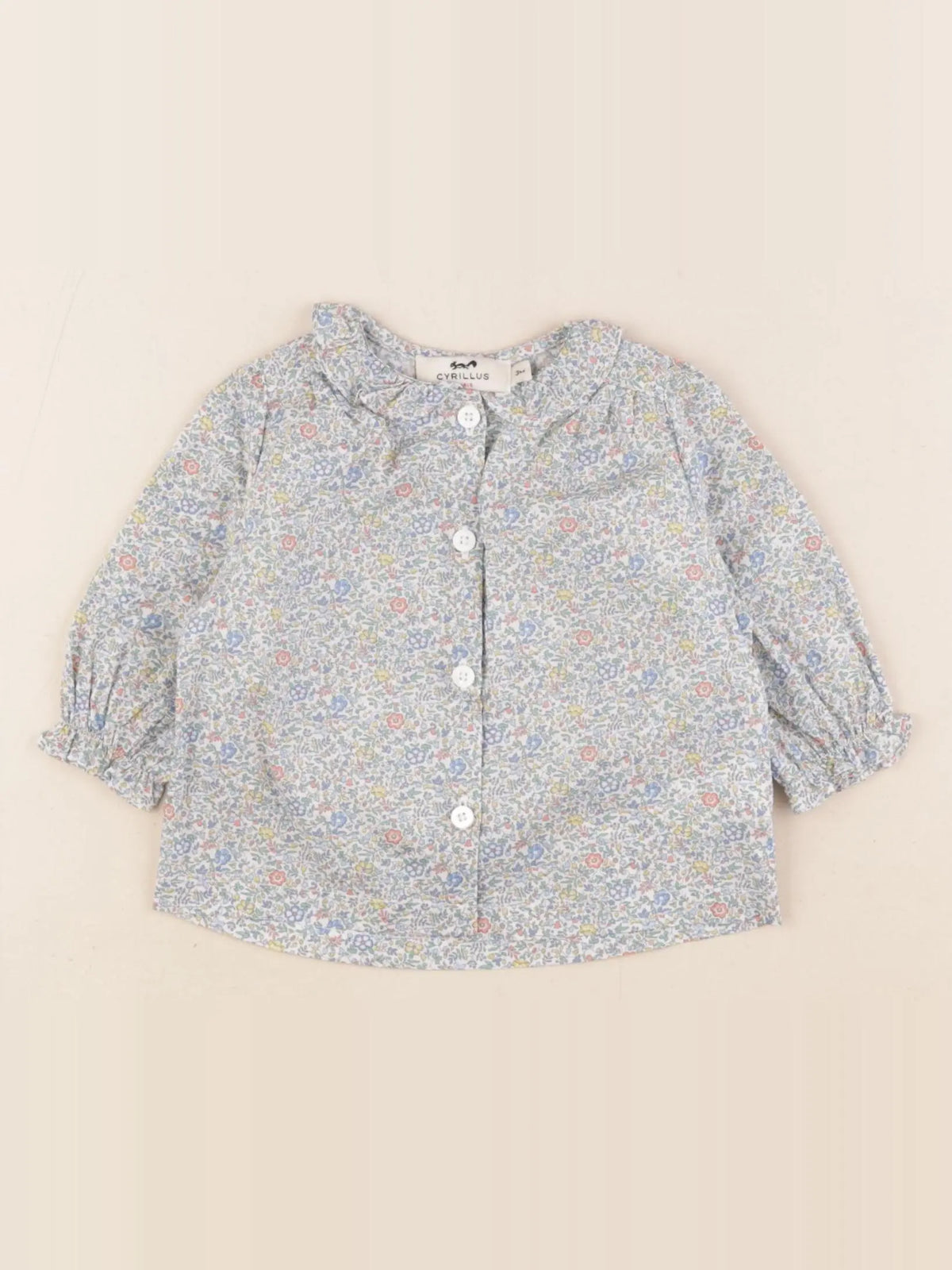 Cyrillus - blouse multicolore - 3 mois
