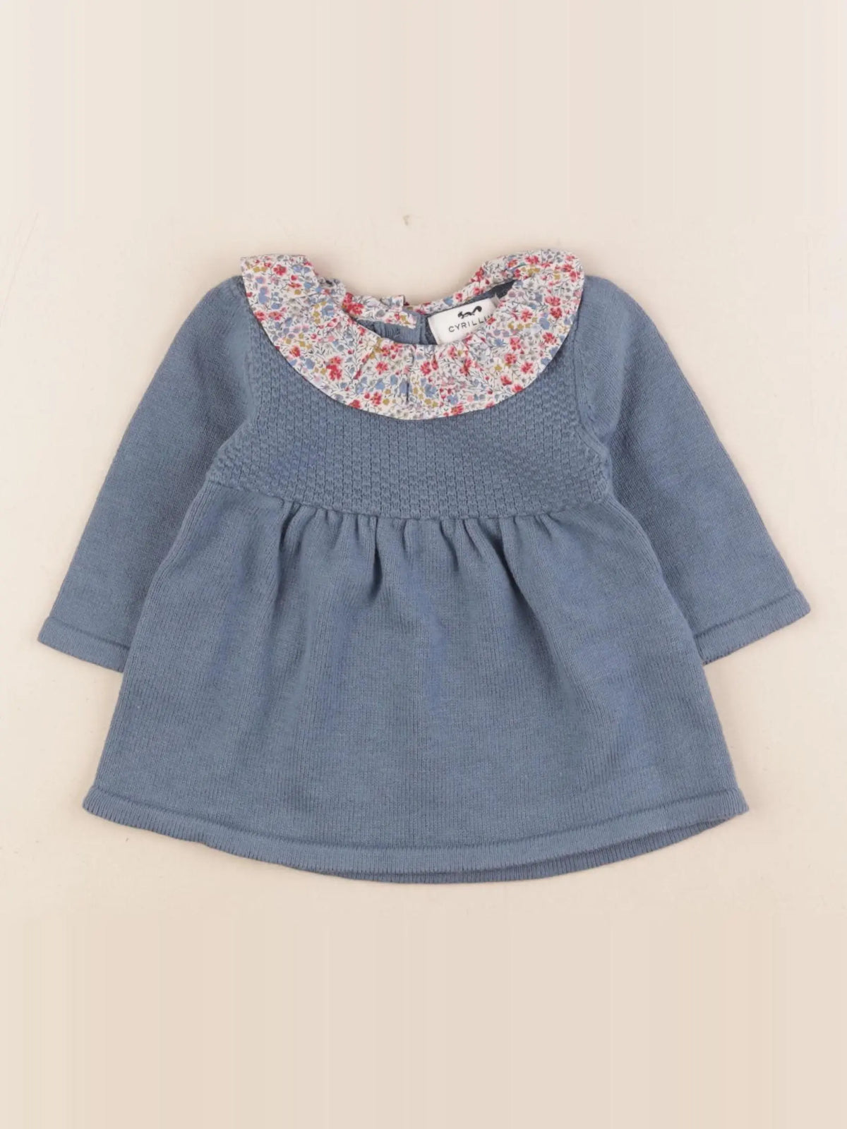 Cyrillus - robe vert - 3 mois