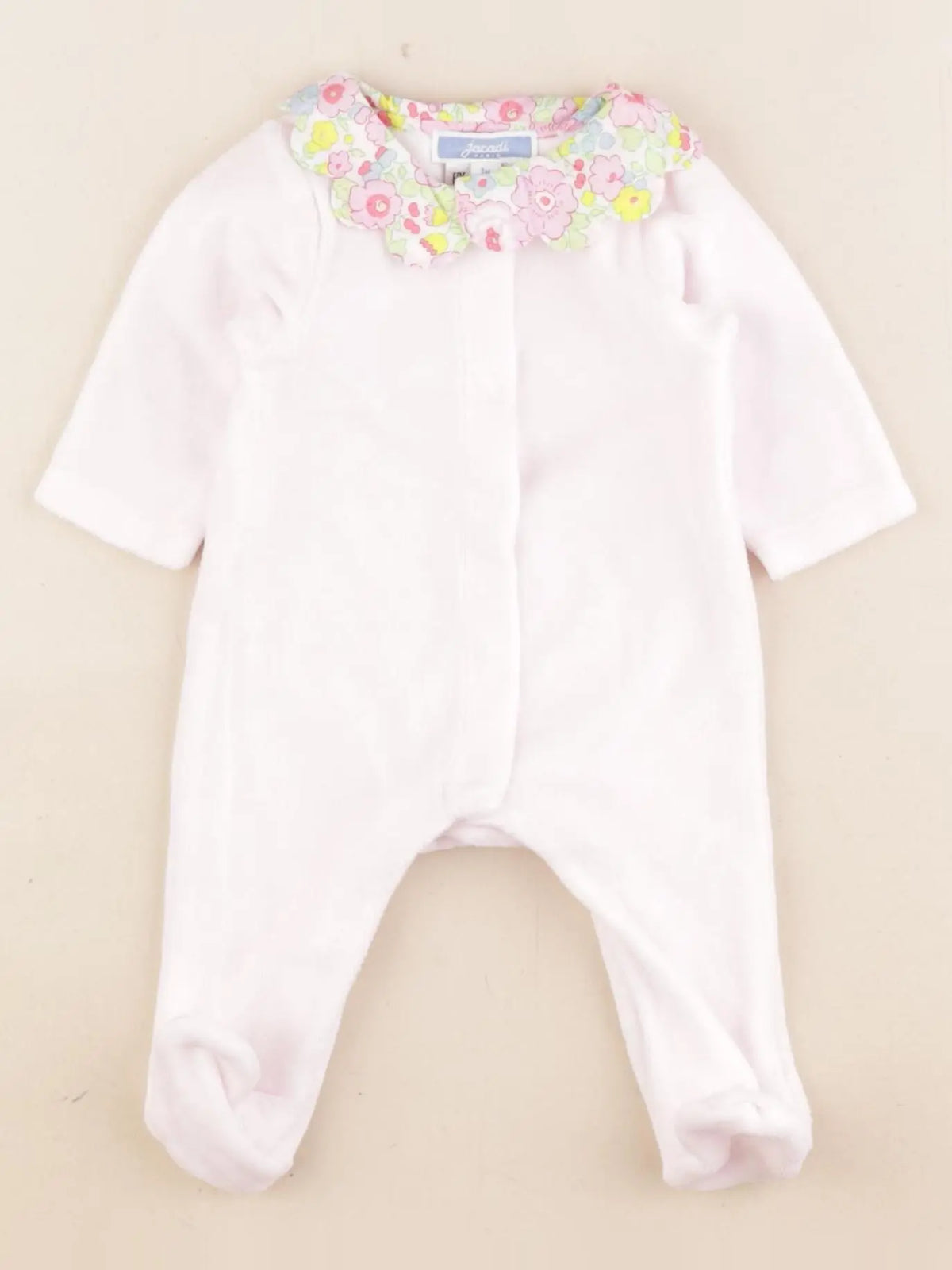 Jacadi - pyjama liberty rose - 1 mois