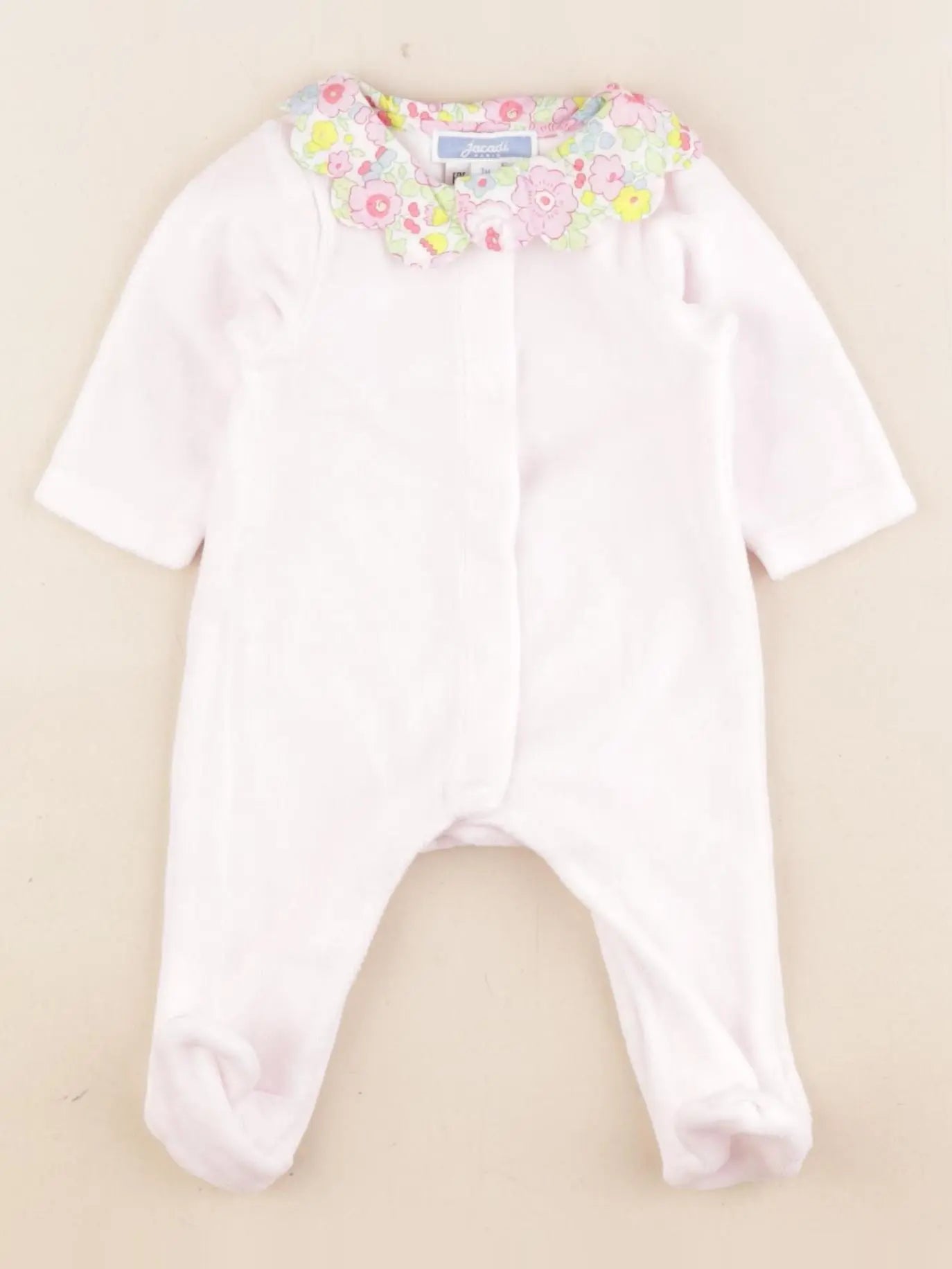Jacadi - pyjama liberty rose - 1 mois