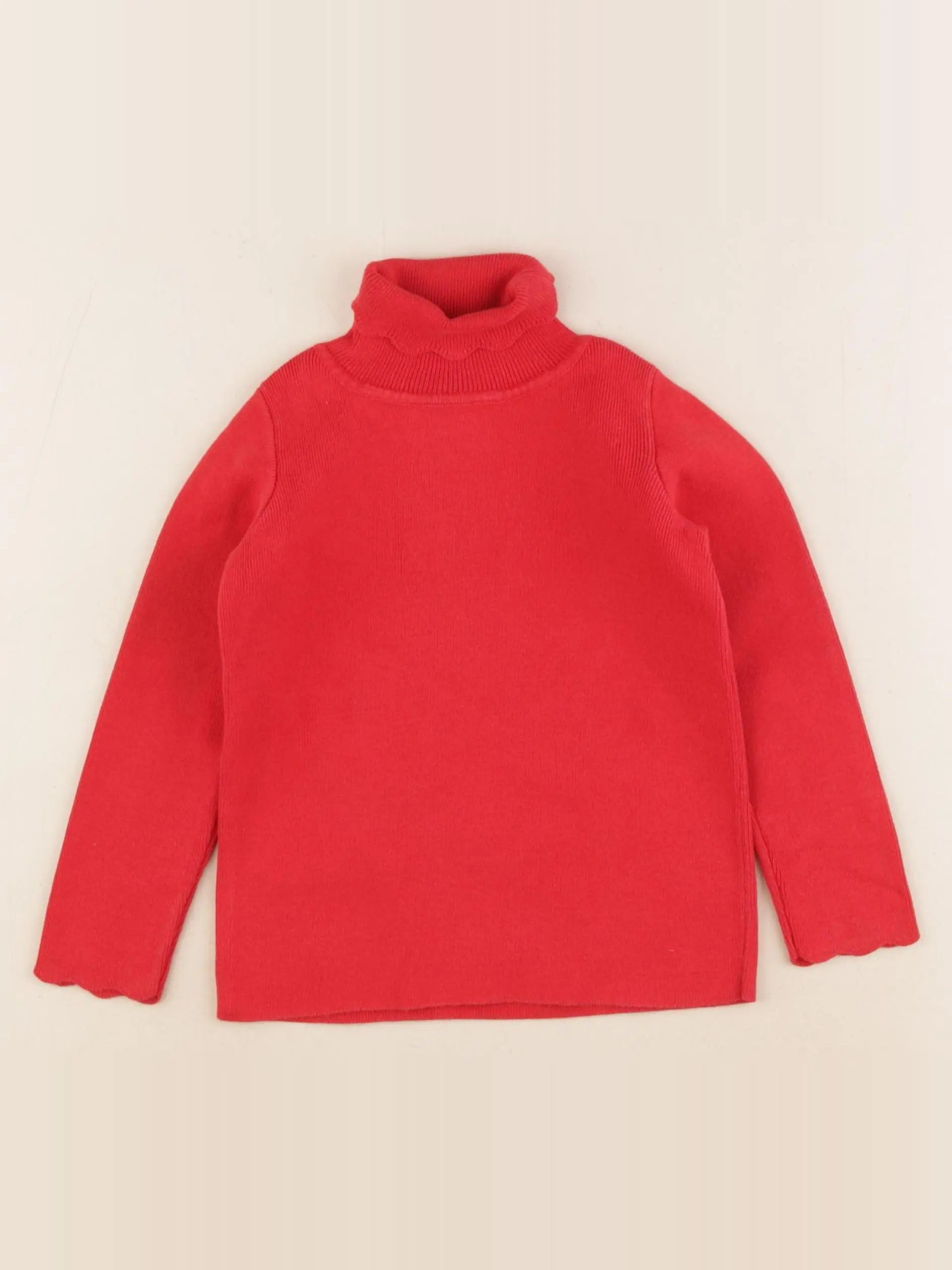 Jacadi - pull rouge - 3 mois
