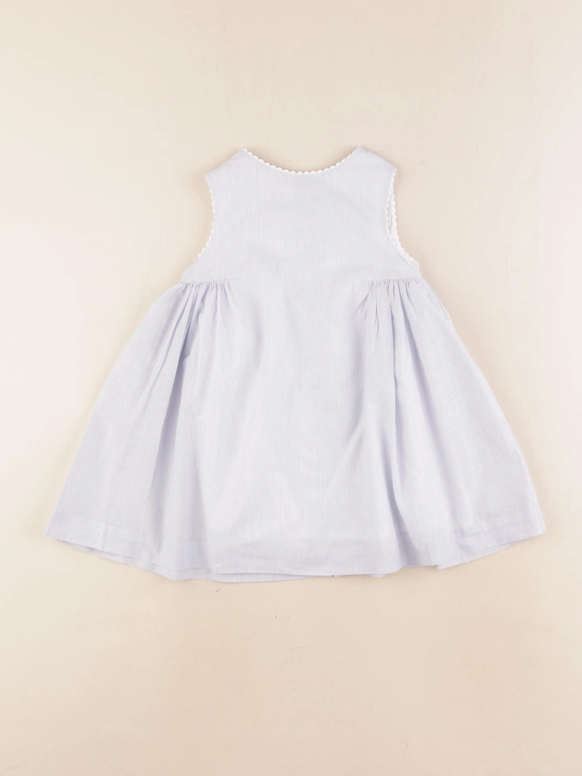 Cyrillus - robe bleu, argent, blanc - 2 ans
