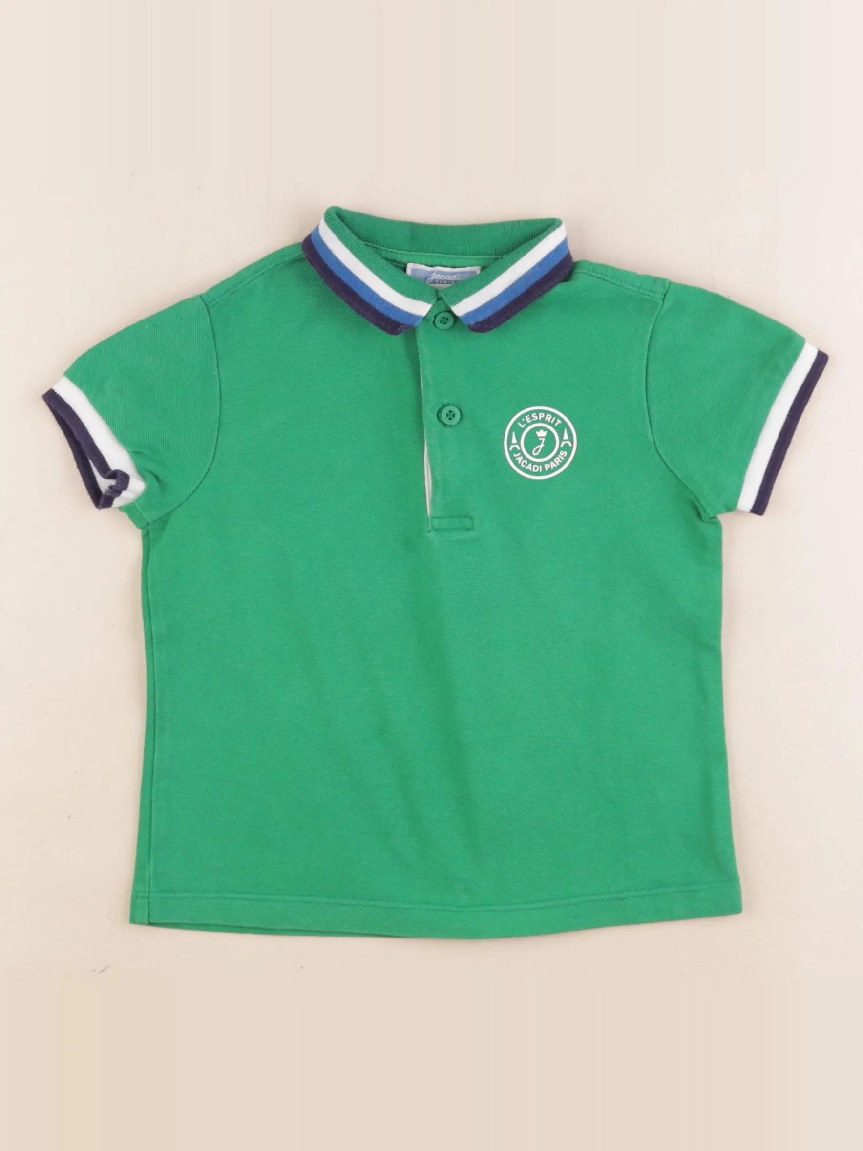 Jacadi - polo vert - 3 ans