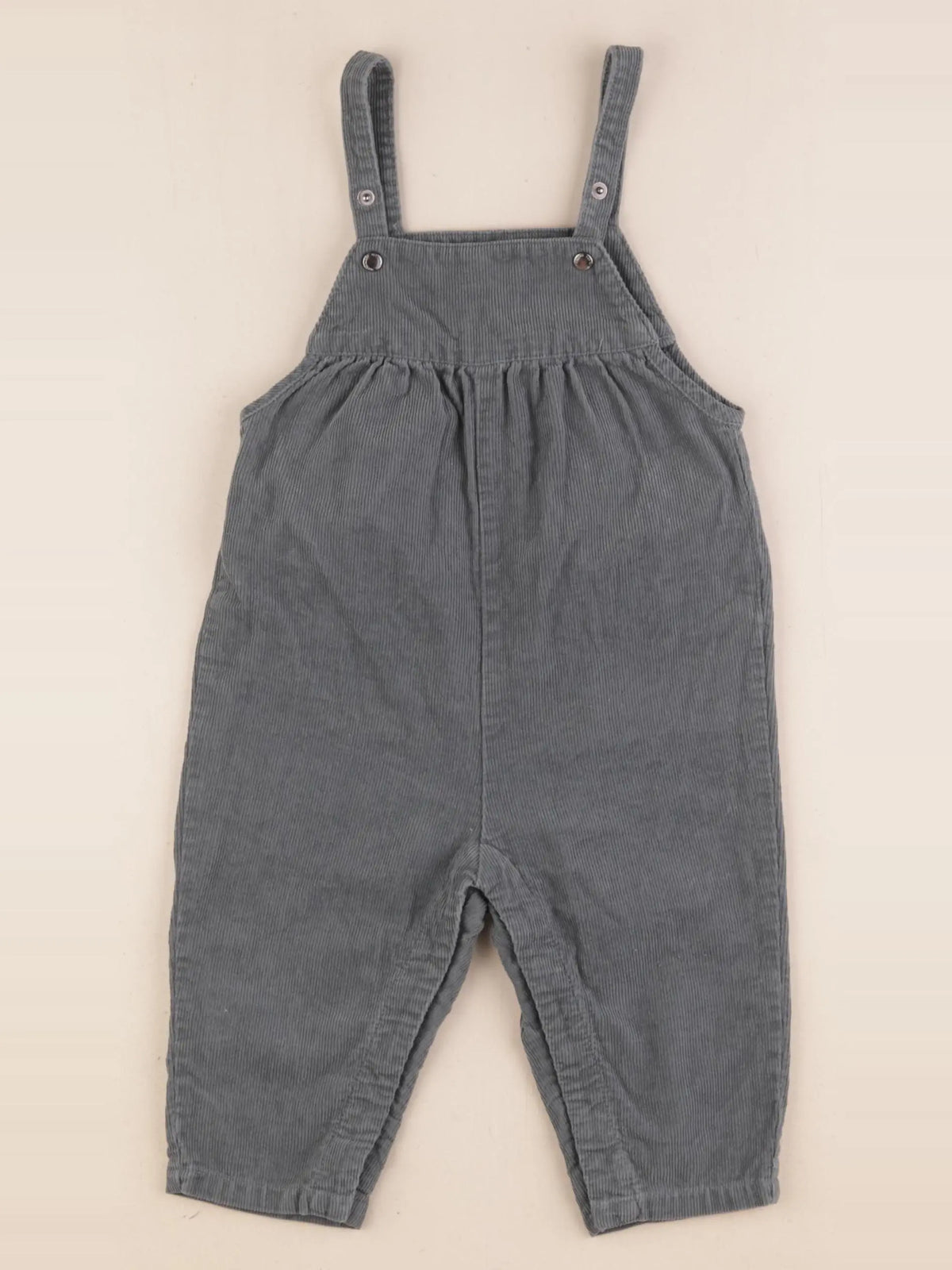 Vertbaudet - salopette vert - 12 mois