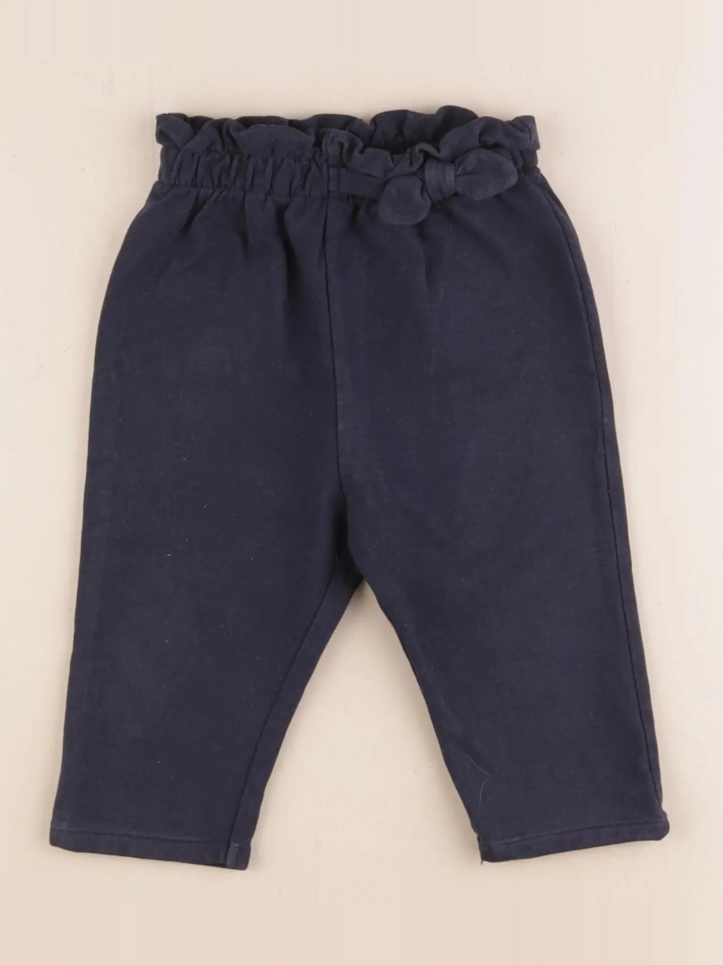 Vertbaudet - pantalon bleu - 1 an
