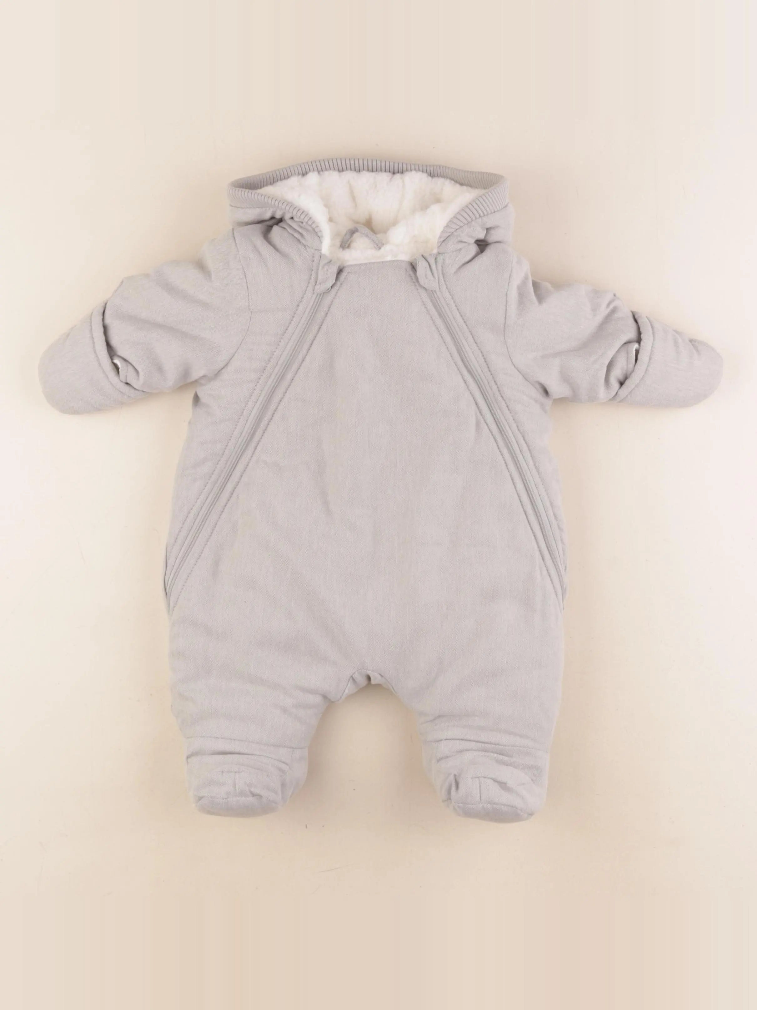Boutchou - combi-pilote gris - 1 mois