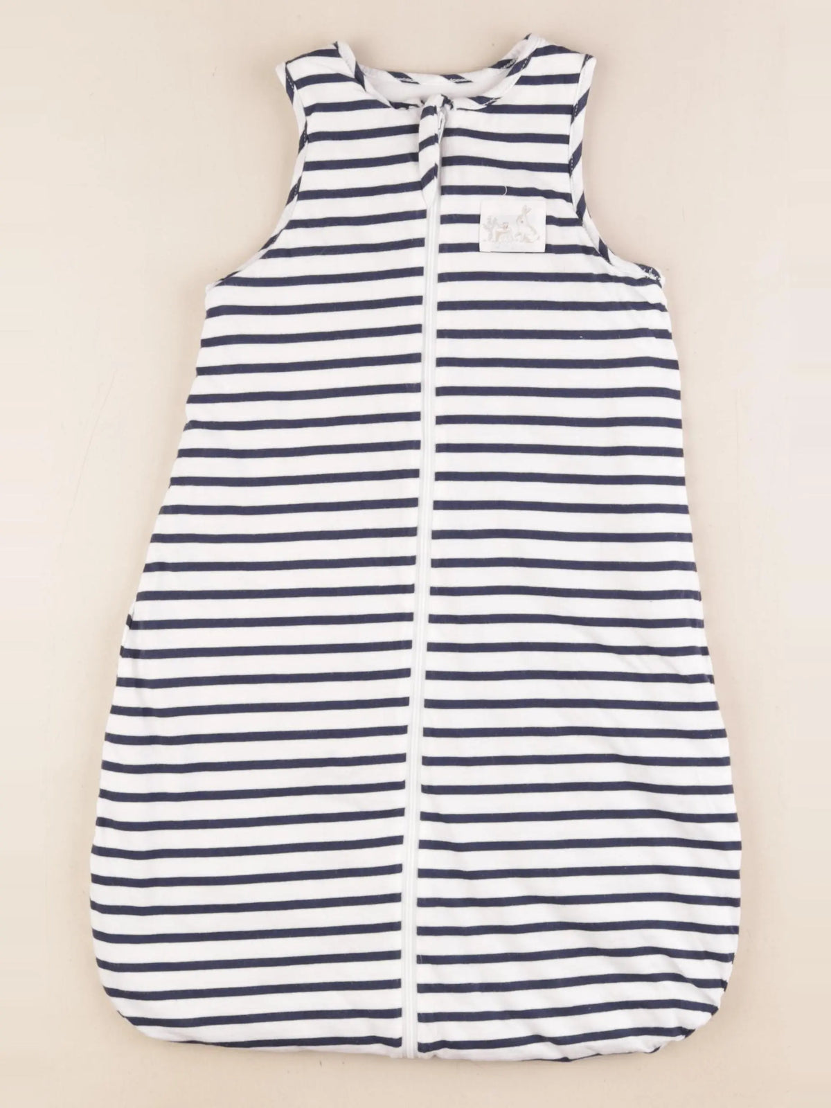 Boutchou - gigoteuse TOG 2 bleu, blanc - 0/6 mois