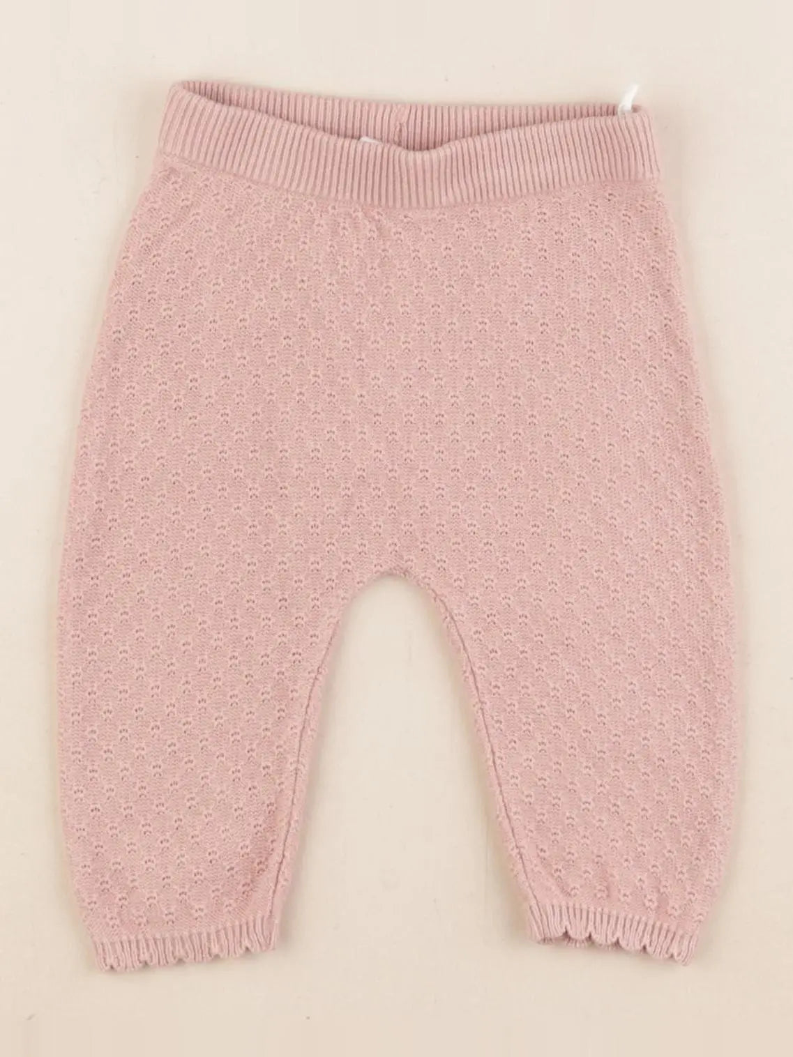 H&M - legging rose - 2/4 mois