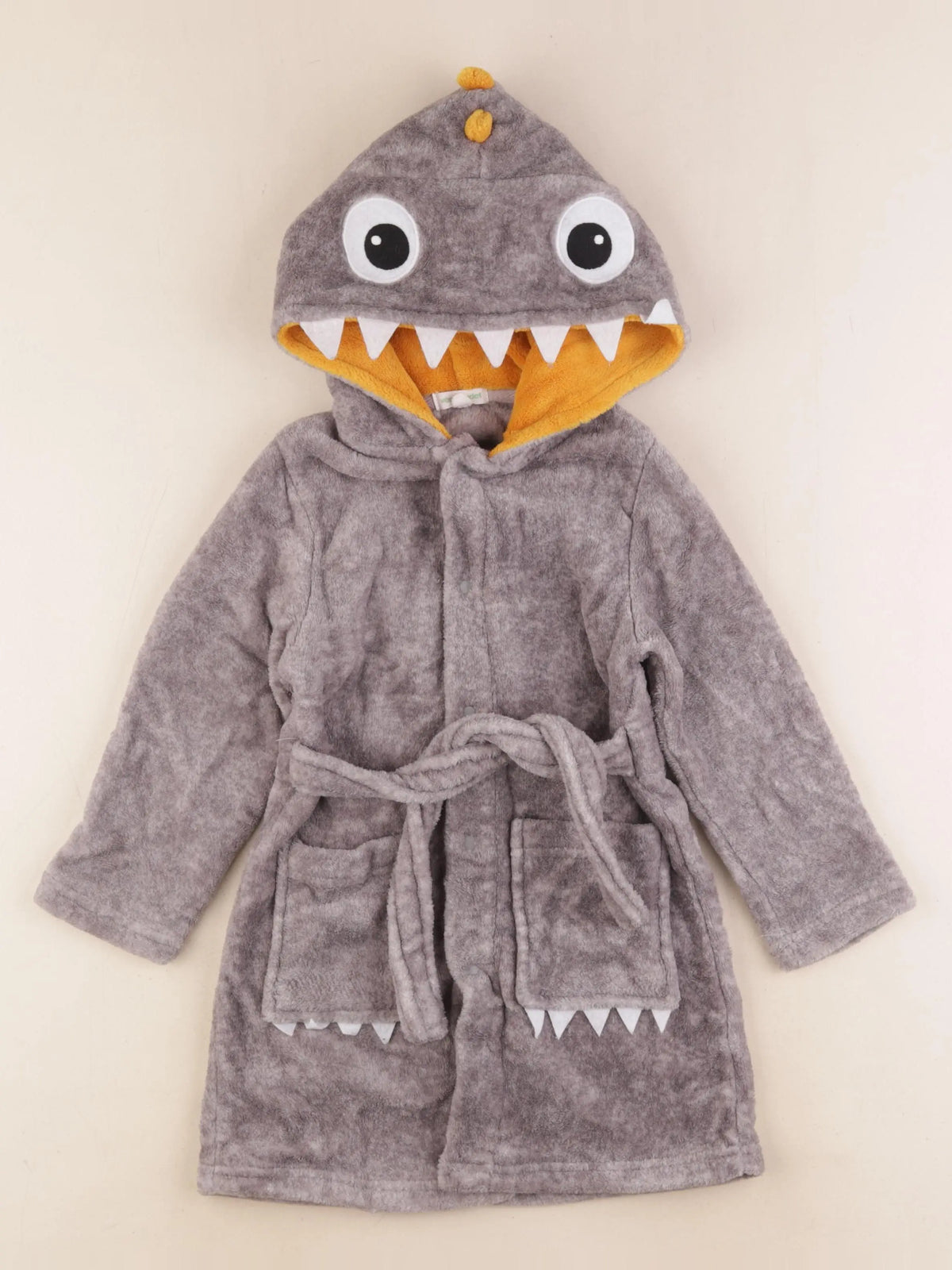 Vertbaudet - robe de chambre gris - 4 ans