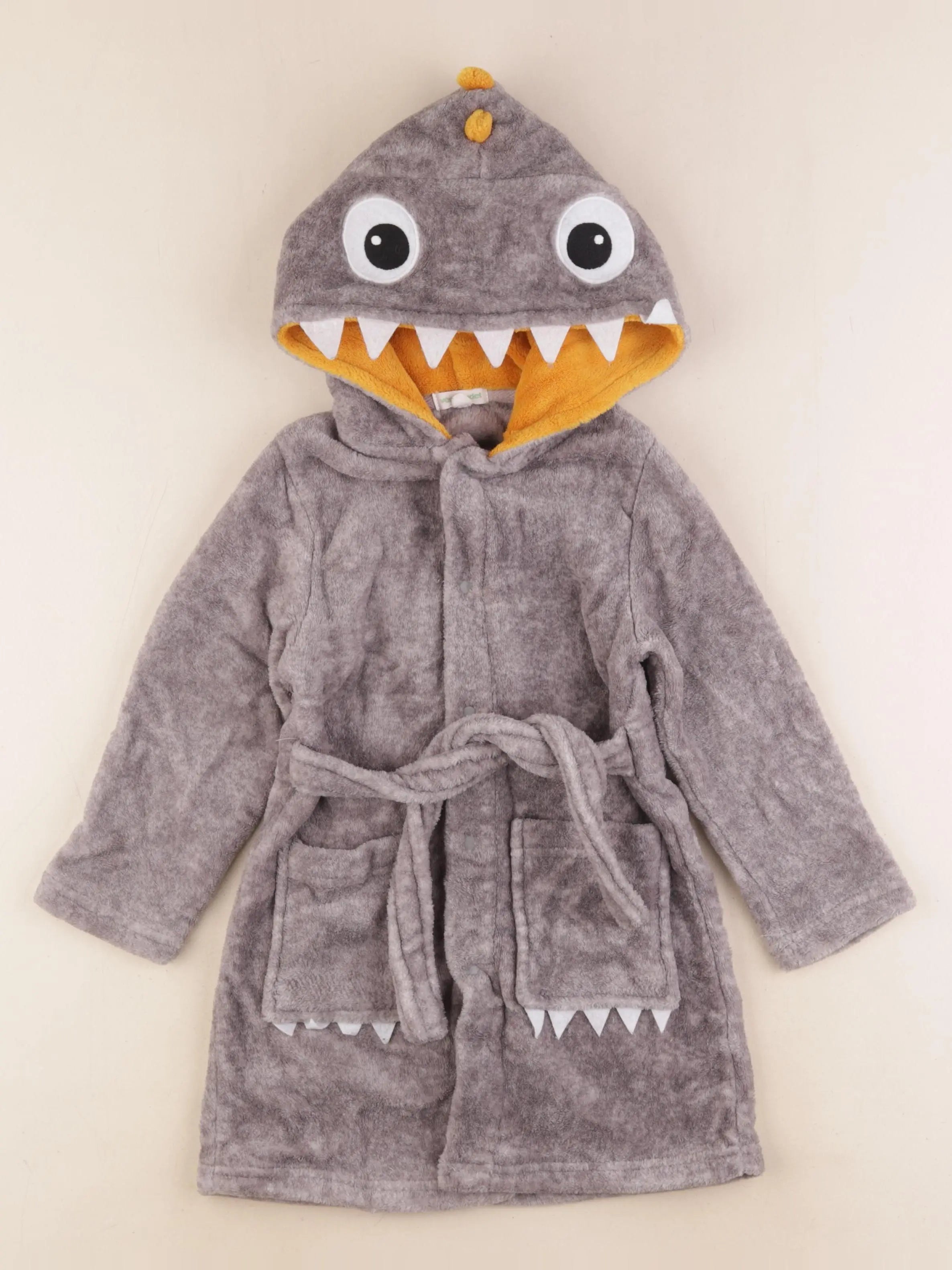 Vertbaudet - robe de chambre gris - 4 ans