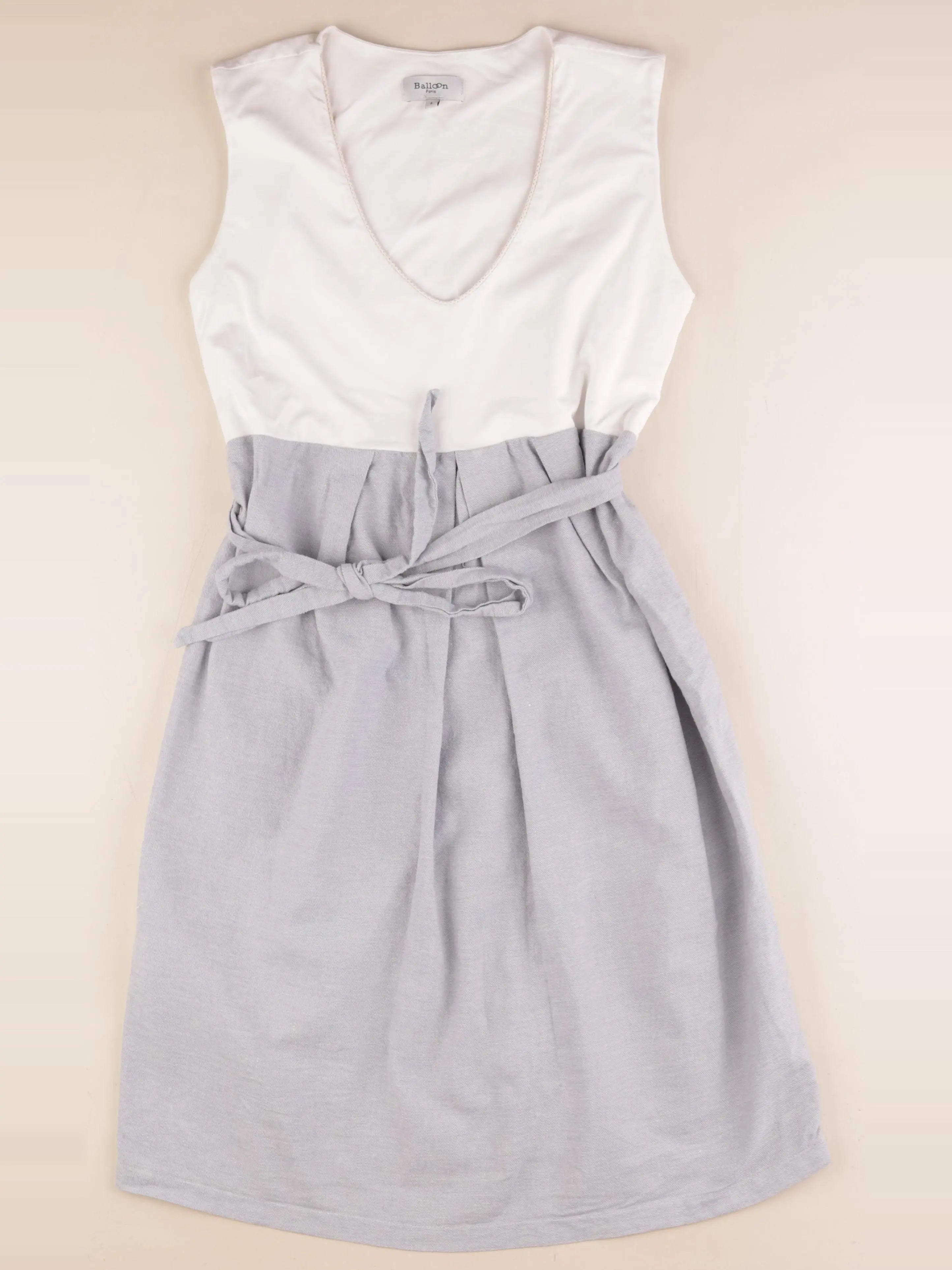 Balloon - robe grossesse bleu, blanc - l