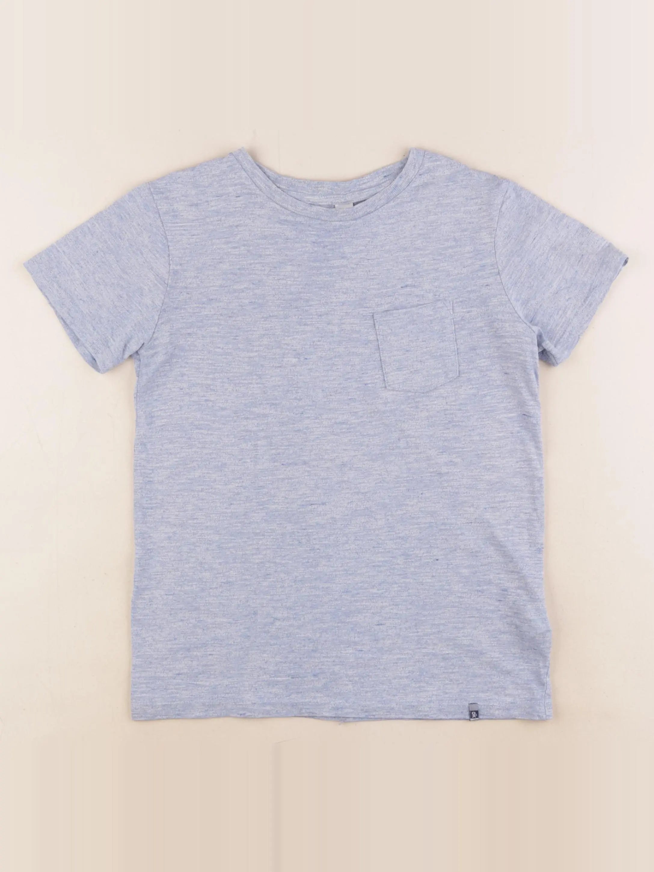 Okaidi - tee-shirt bleu - 8 ans