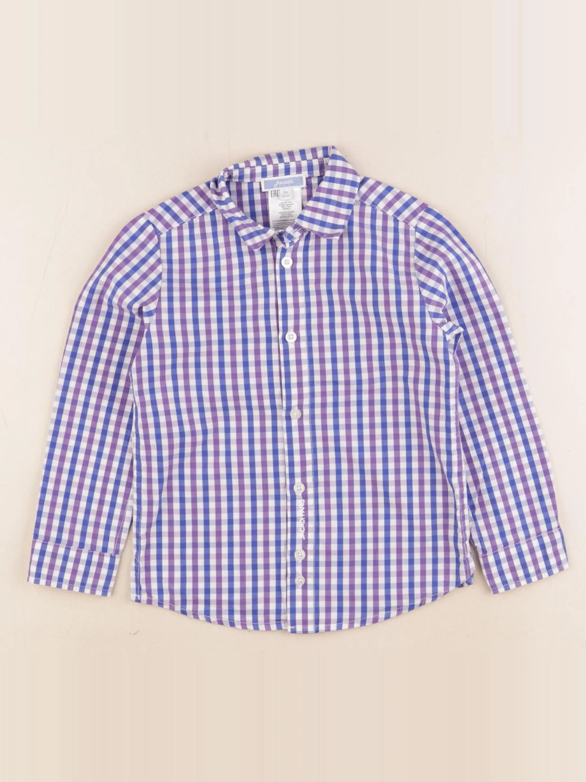 Jacadi - chemise bleu - 4 ans