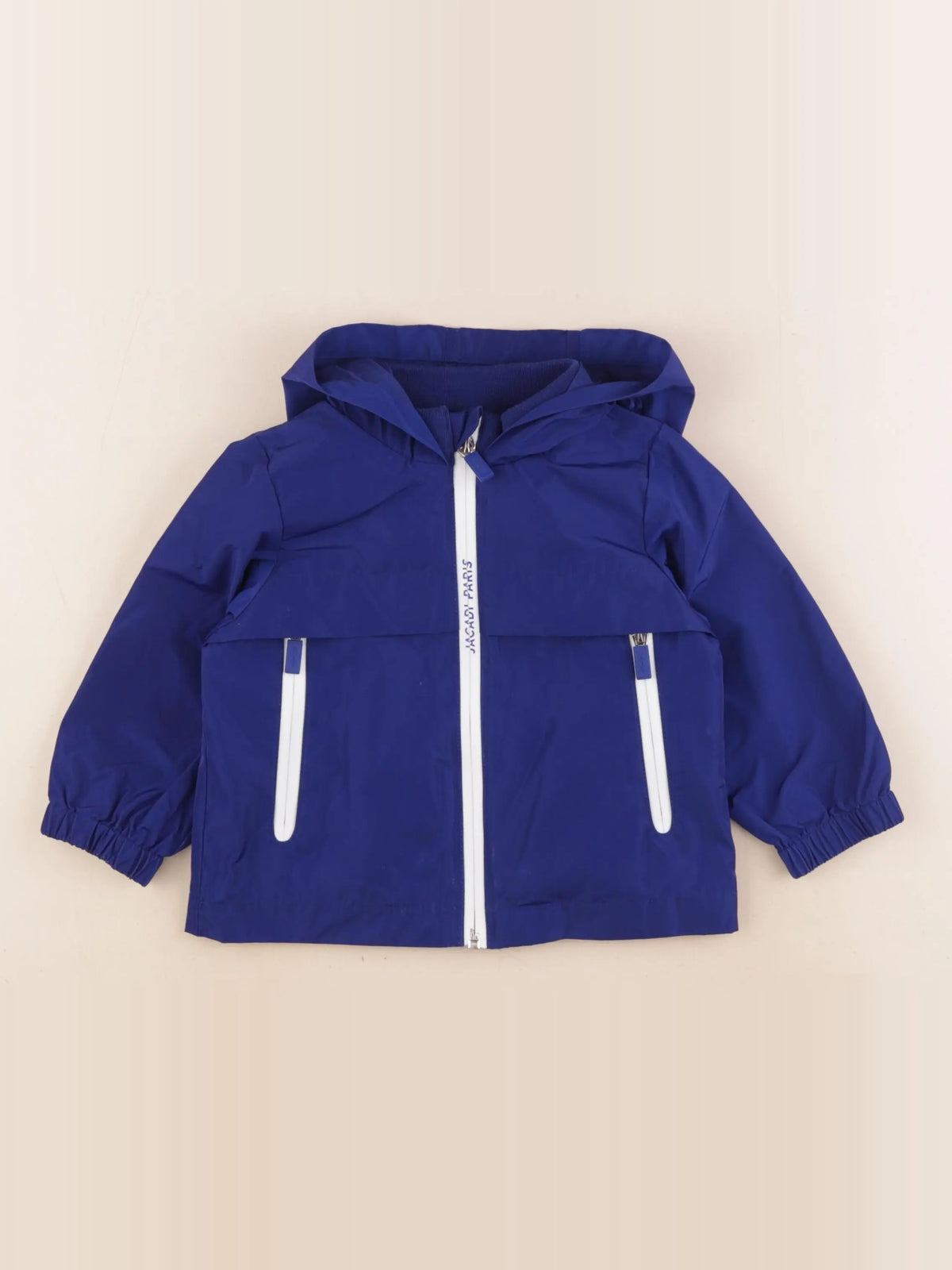Jacadi - imperméable doublure amovible bleu - 18 mois