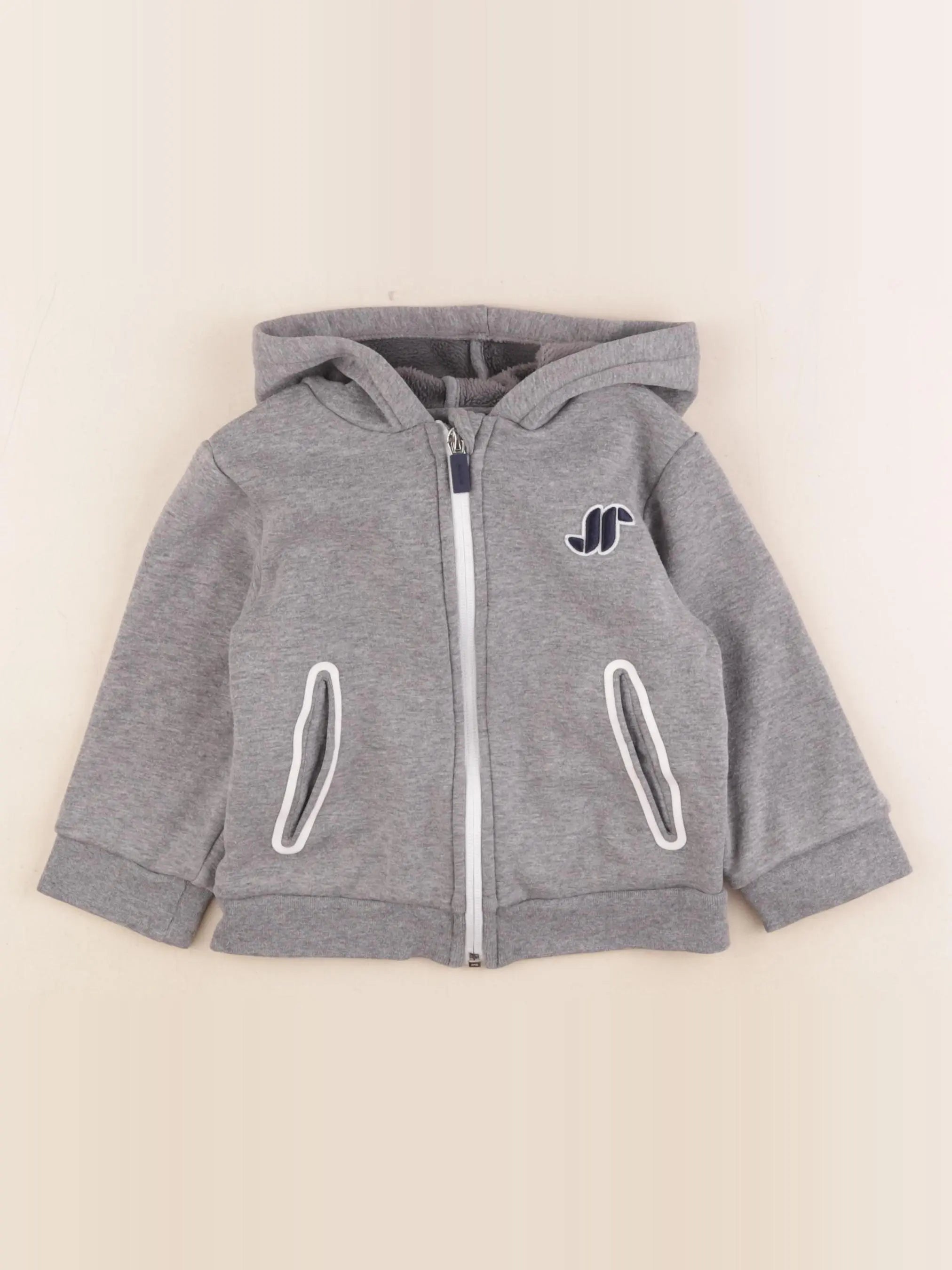 Jacadi - gilet gris - 36 mois