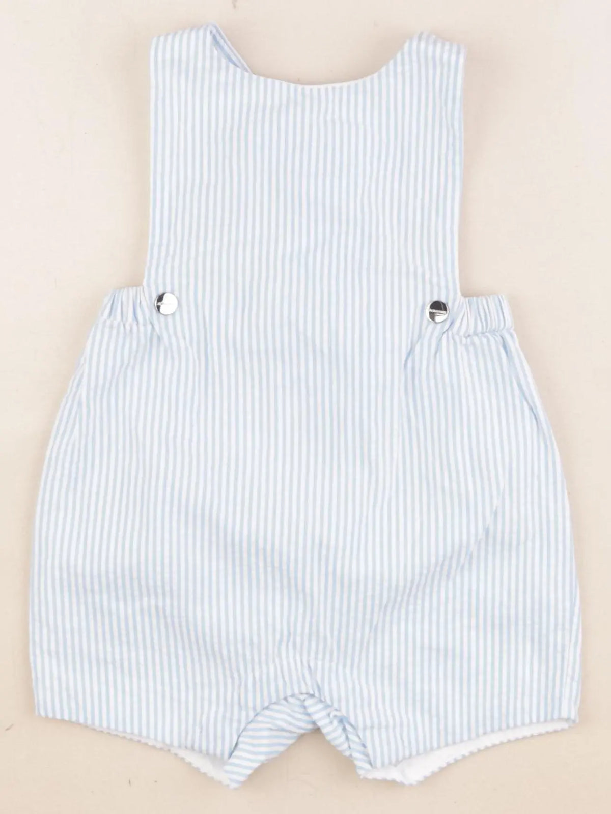 Jacadi - combinaison blanc, bleu - 12 mois