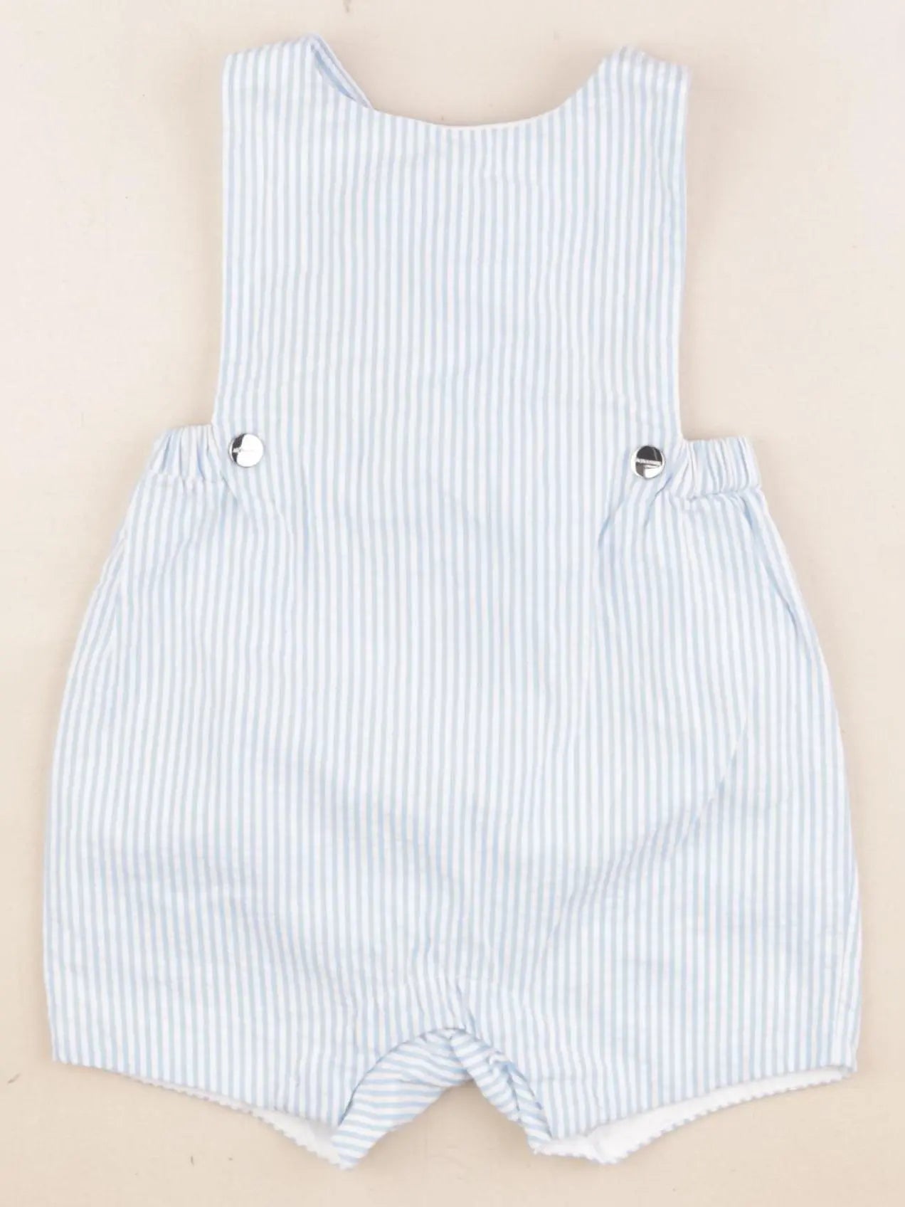 Jacadi - combinaison blanc, bleu - 12 mois