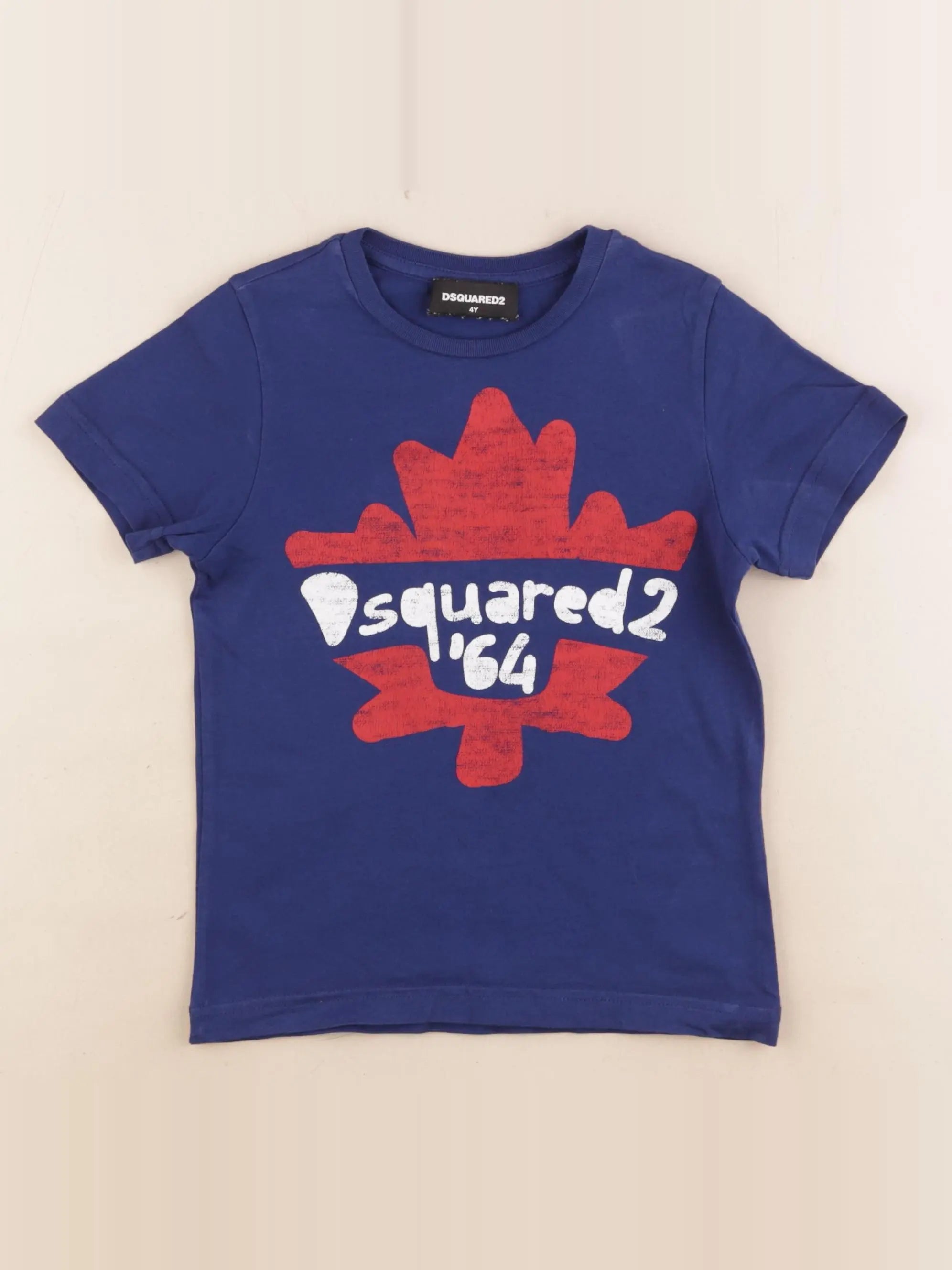 Dsquared2 - tee-shirt bleu - 4 ans