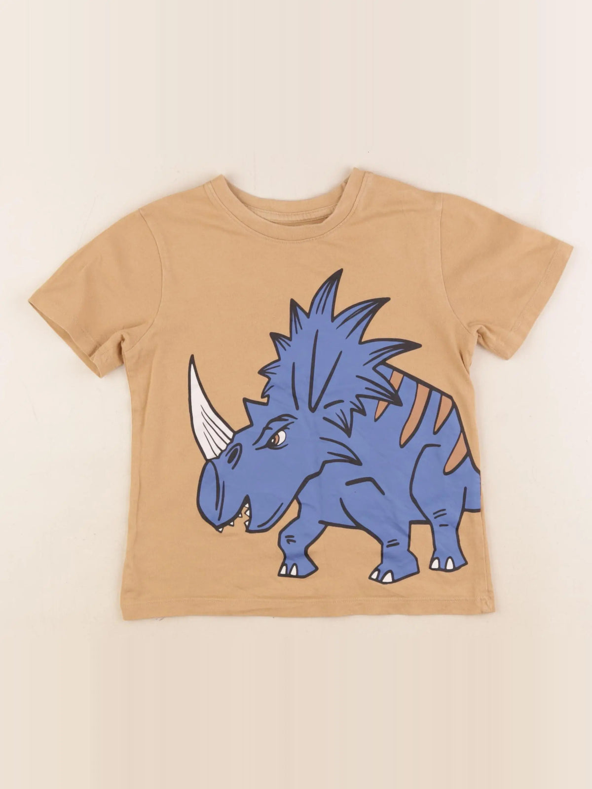 H&M - tee-shirt beige - 2/4 ans