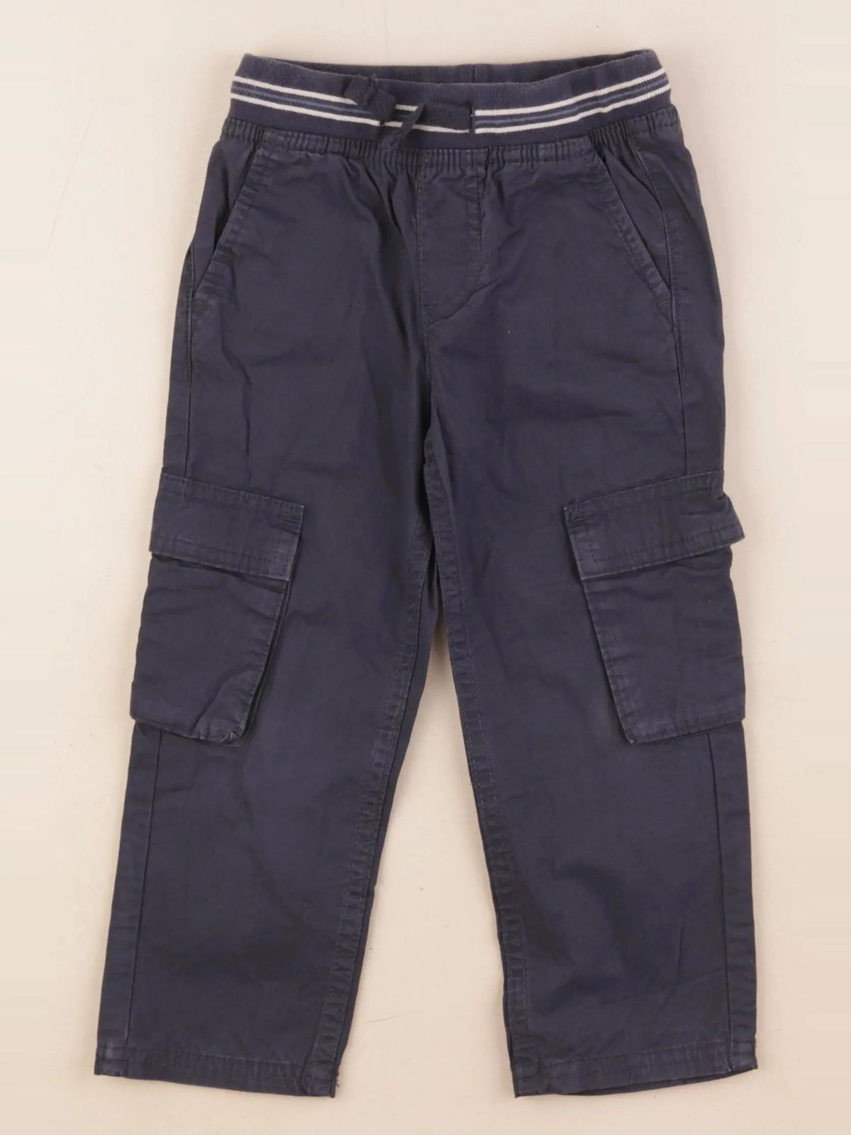 Vertbaudet - pantalon bleu - 3 ans