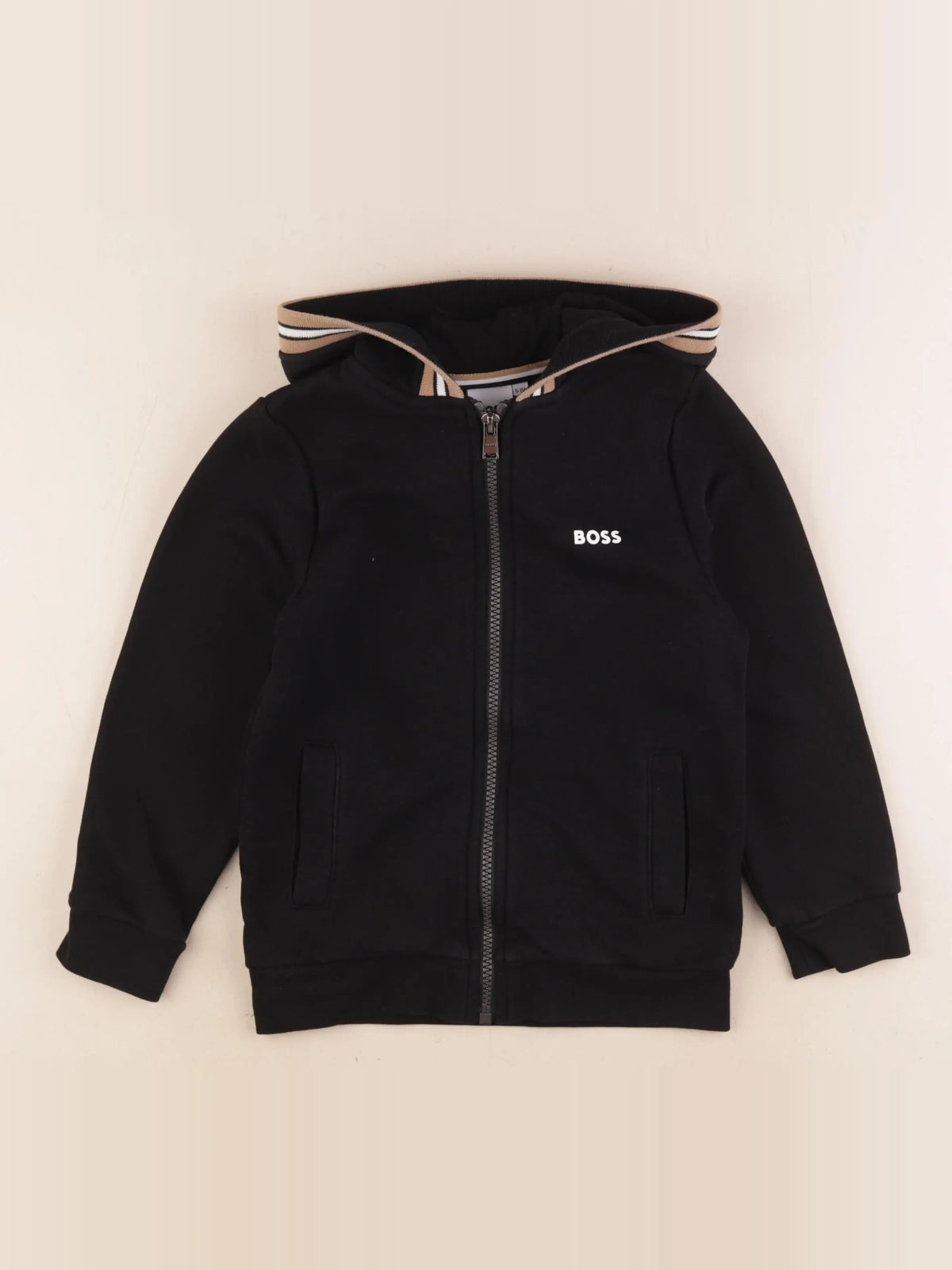 Hugo Boss - sweat noir - 6 ans