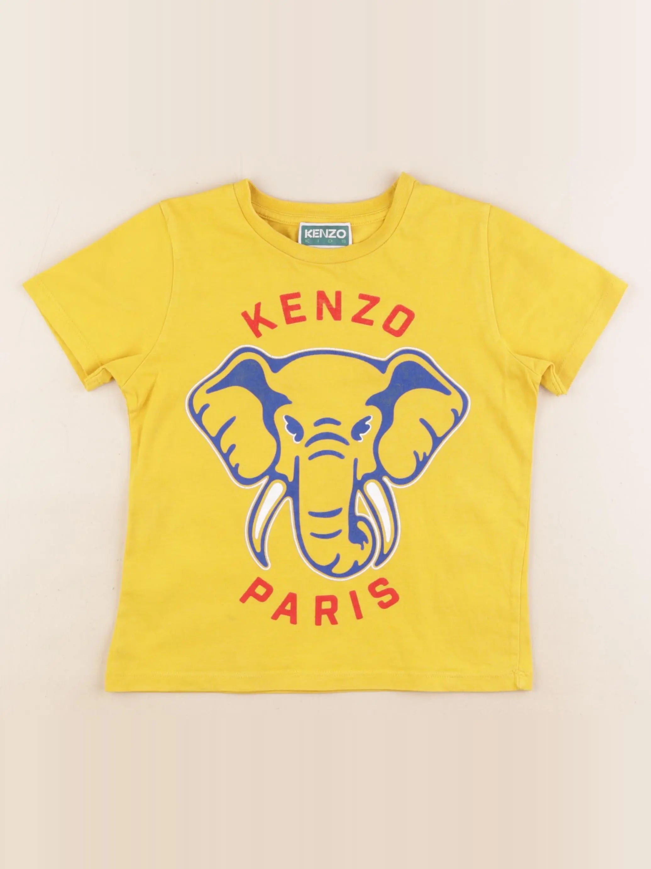 Kenzo - tee-shirt jaune - 5 ans