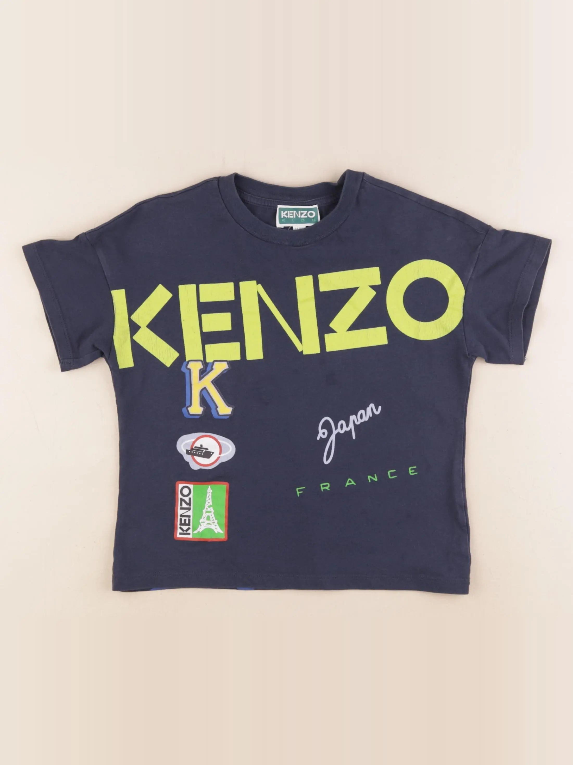 Kenzo - tee-shirt bleu - 4 ans