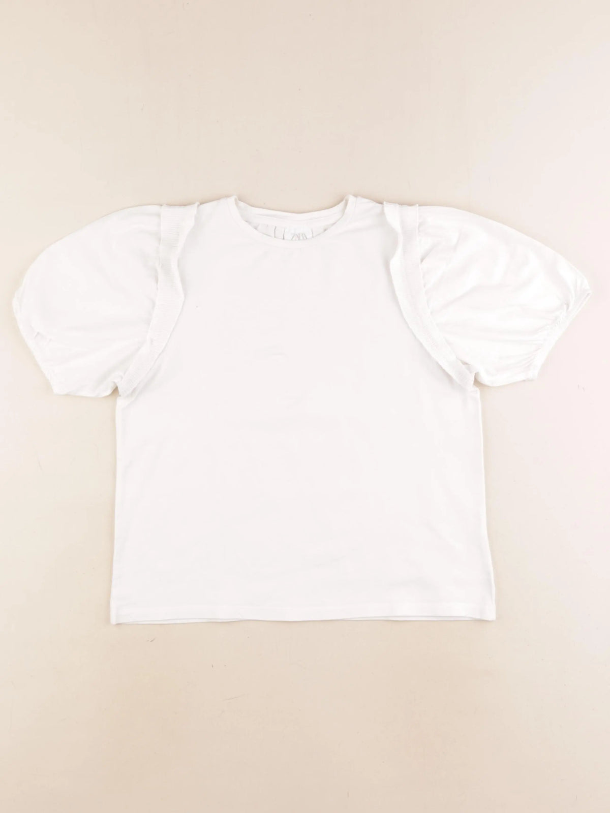 Zara - tee-shirt blanc - 11/12 ans