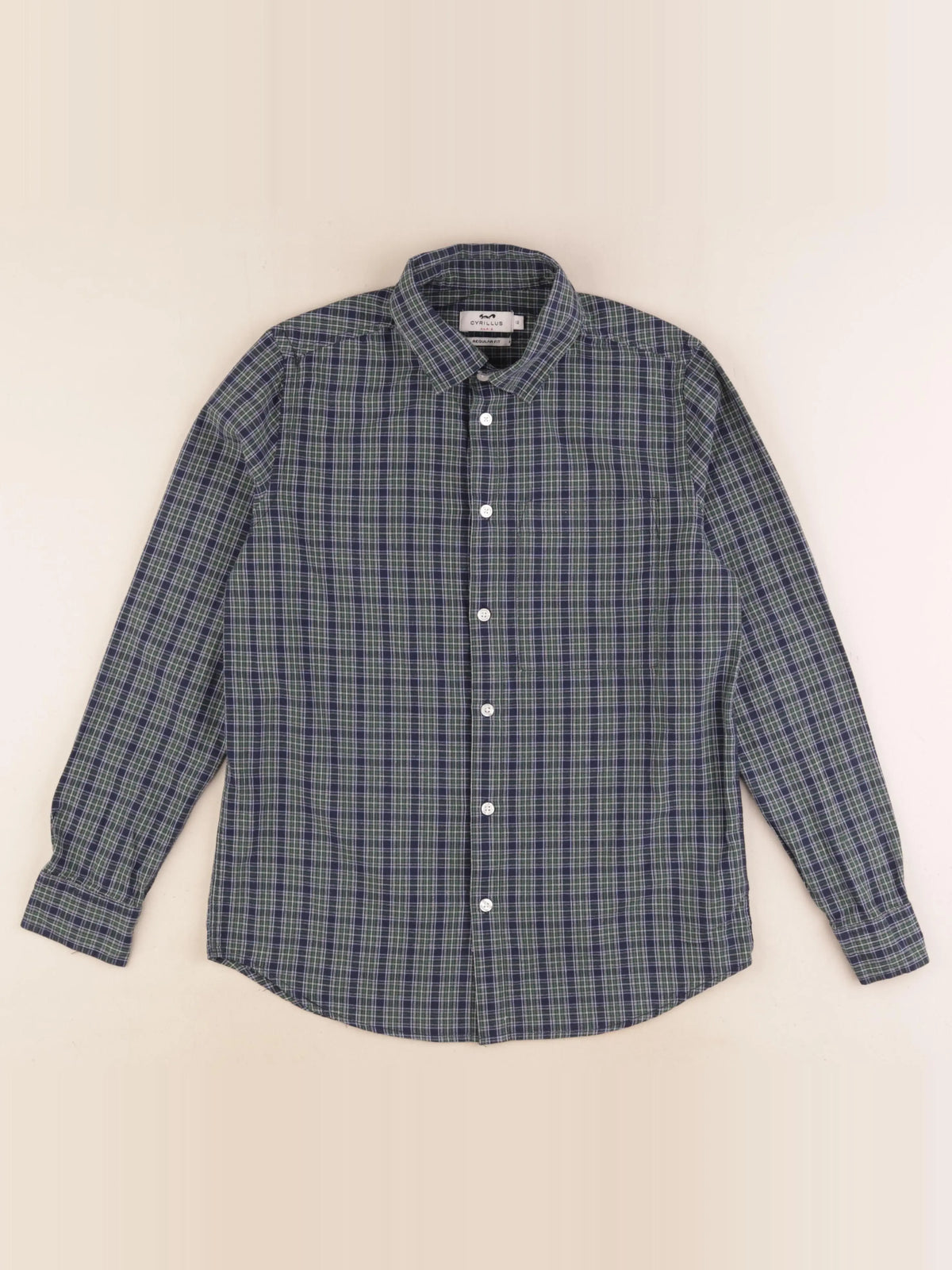 Cyrillus - chemise vert - 12 ans