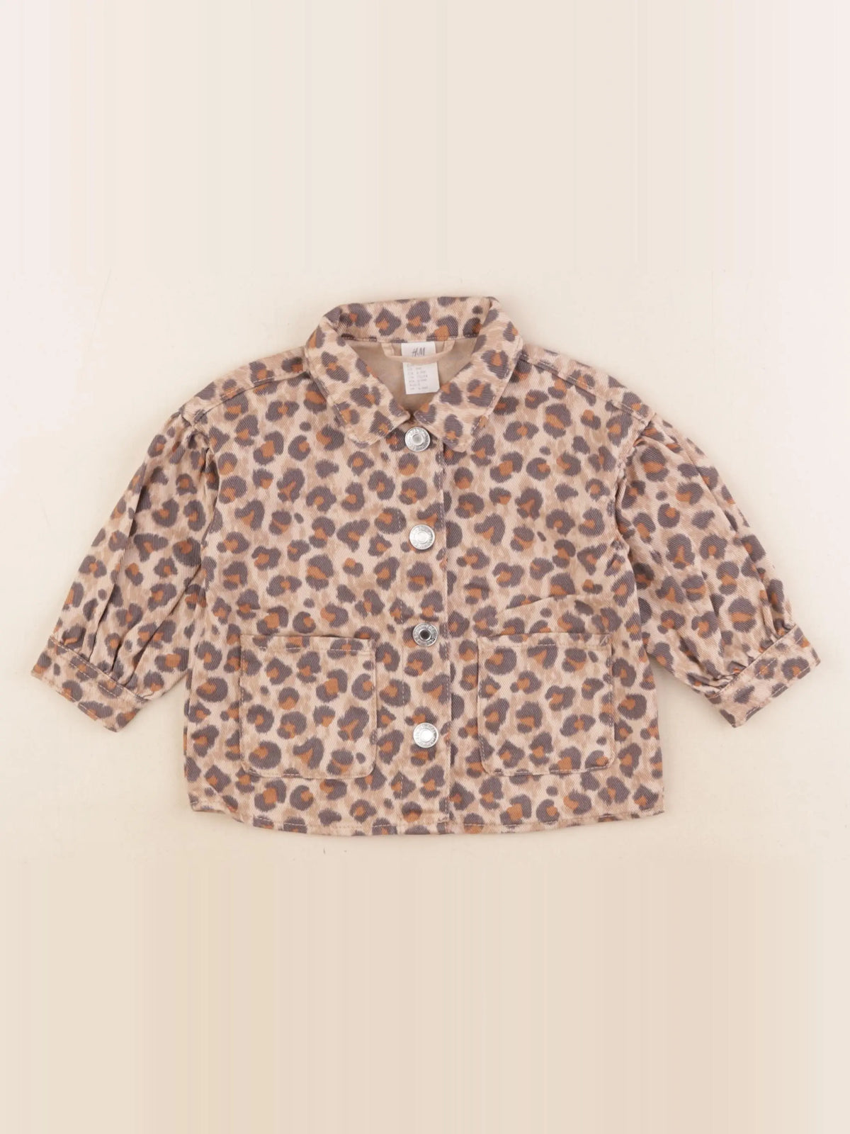 H&M - veste multicolore - 6/9 mois