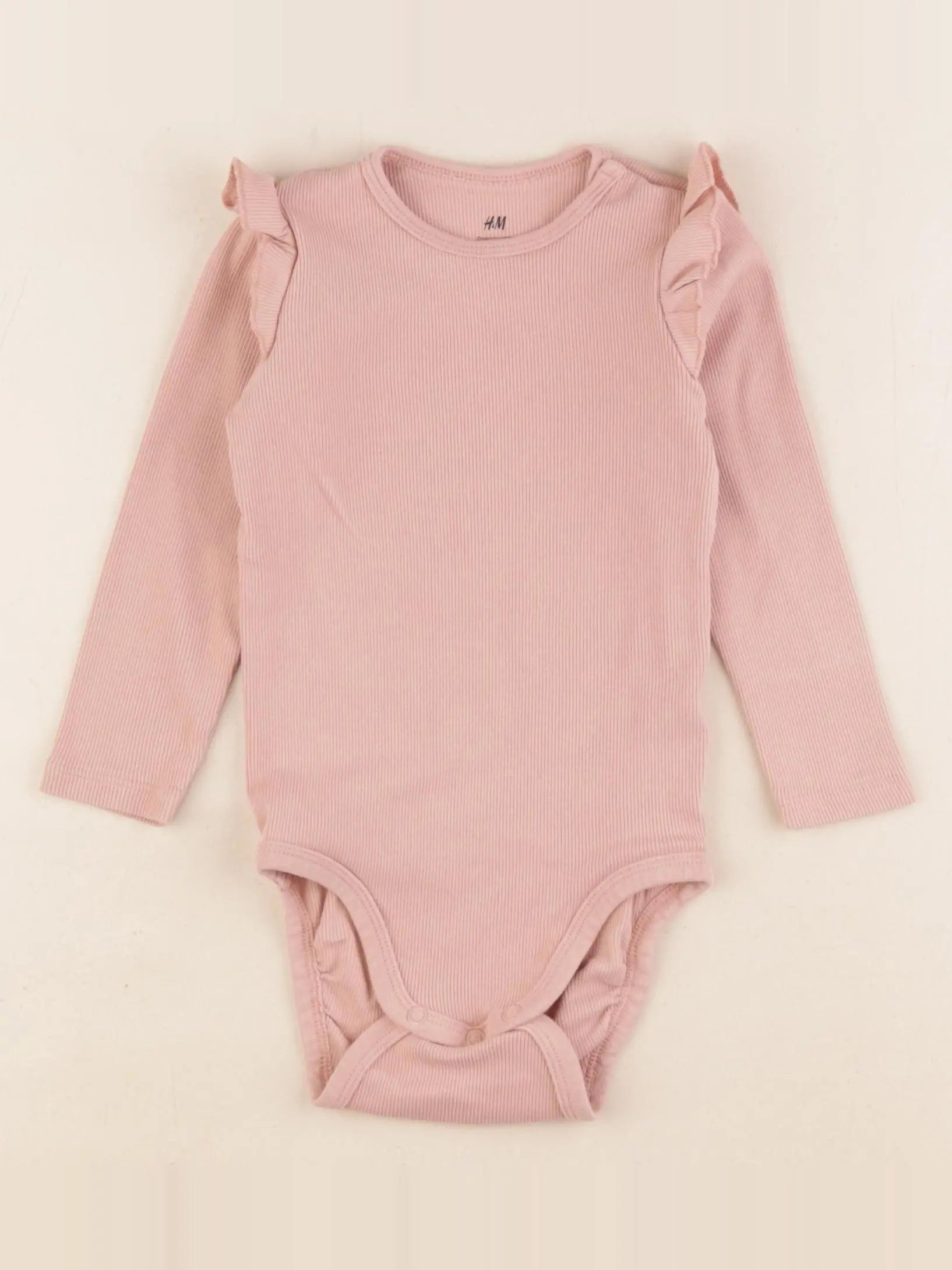H&M - body rose - 12/18 mois