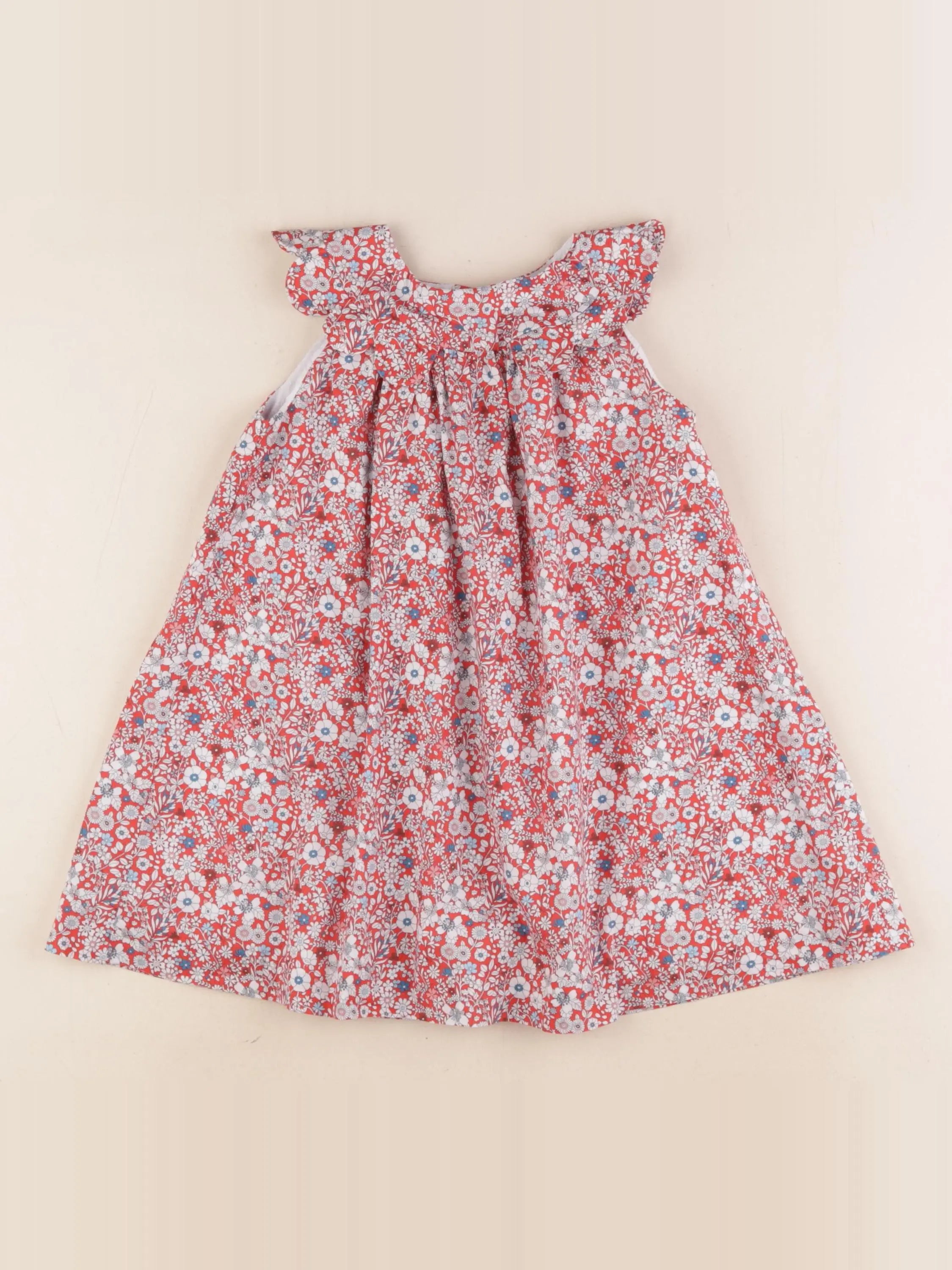 Jacadi - robe liberty multicolore - 36 mois