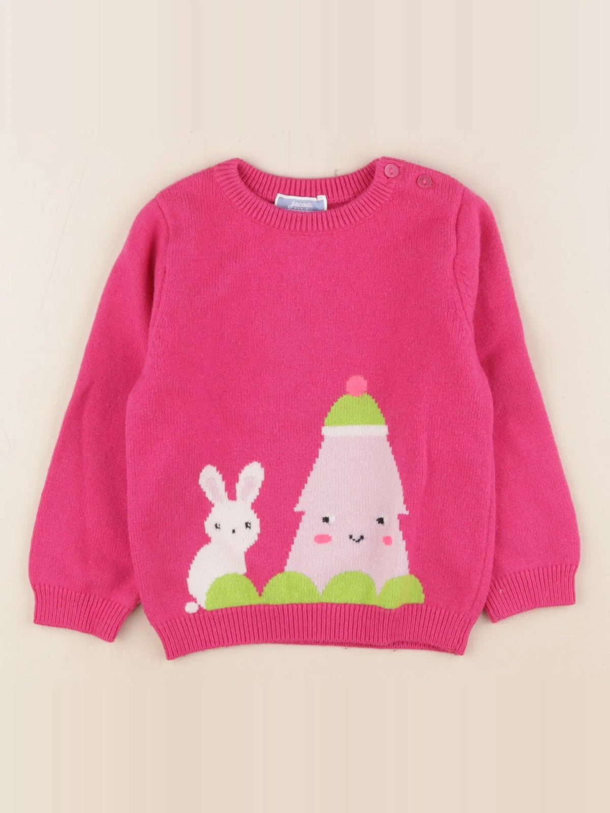 Jacadi - pull rose - 36 mois