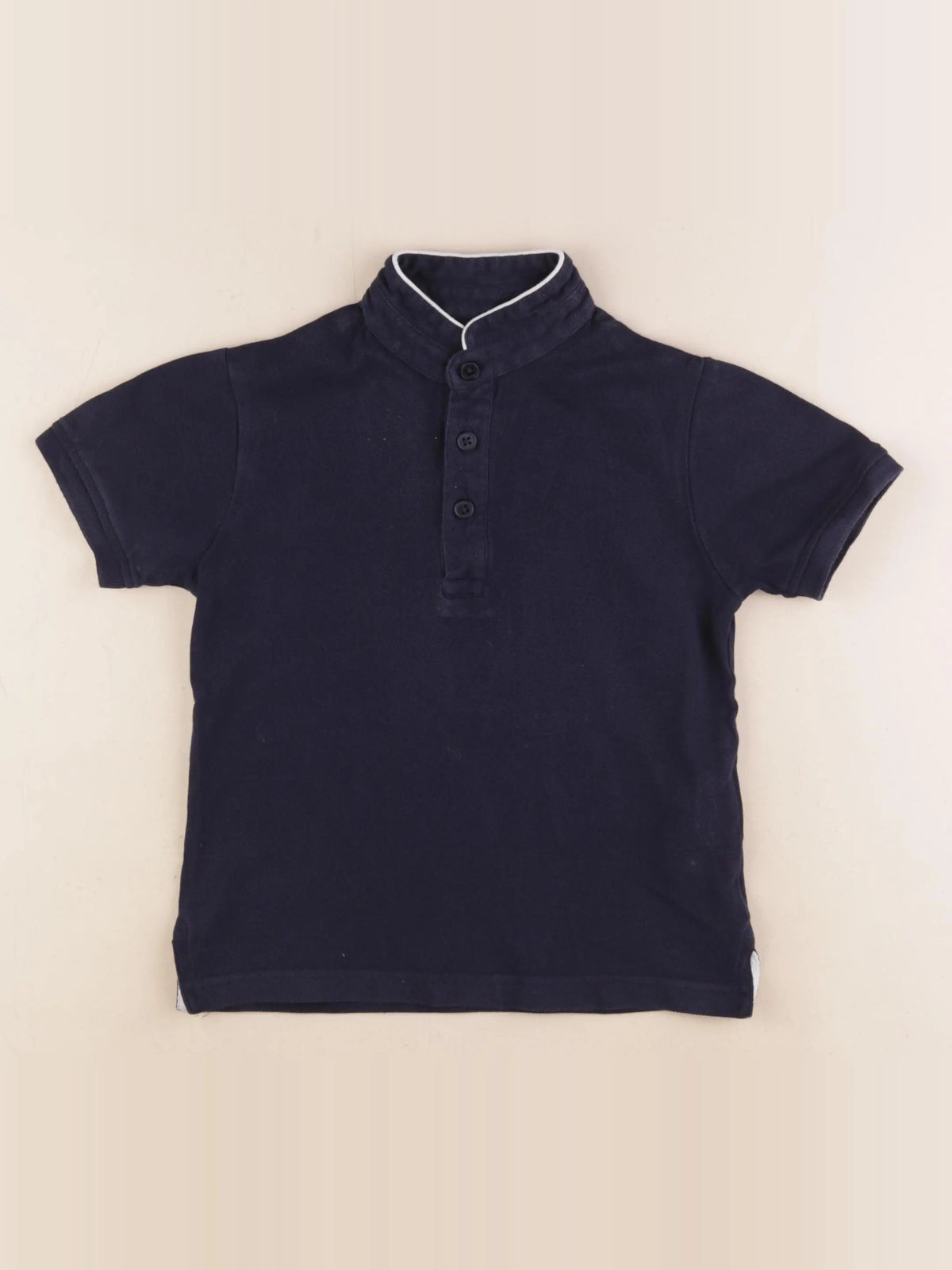 Cyrillus - polo bleu - 6 ans