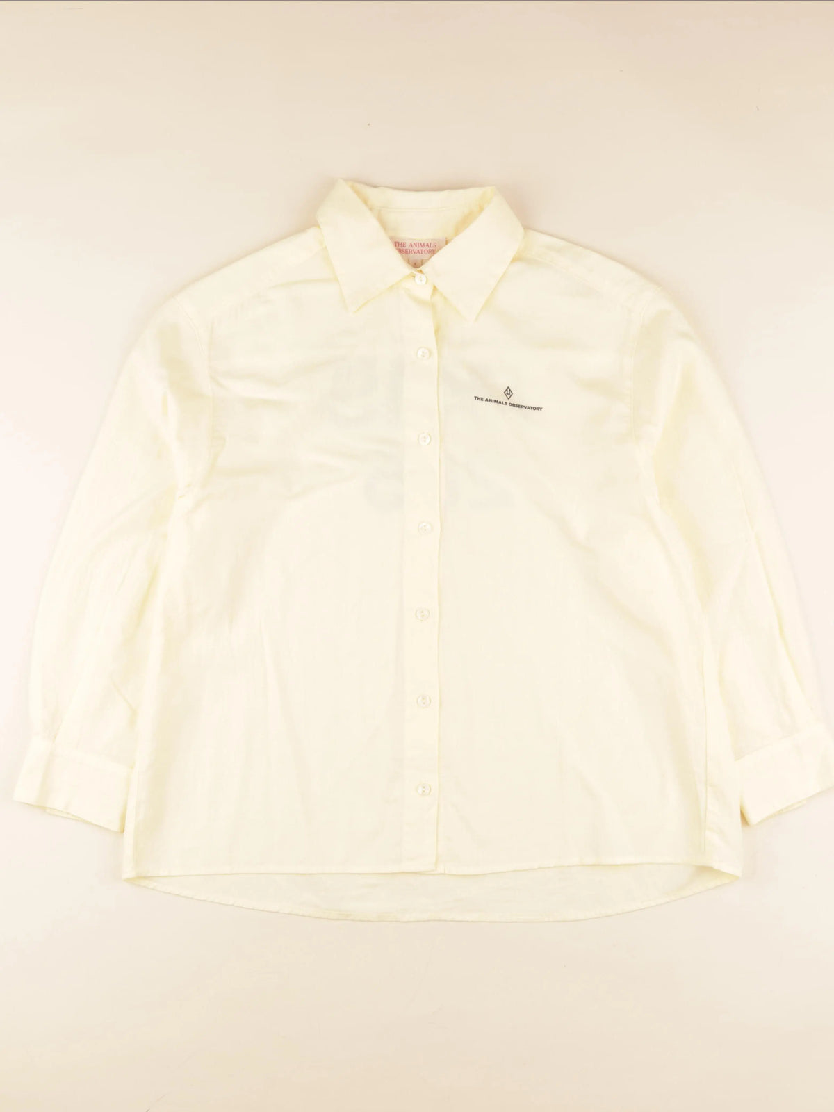 Chemise imprimé au dos jaune