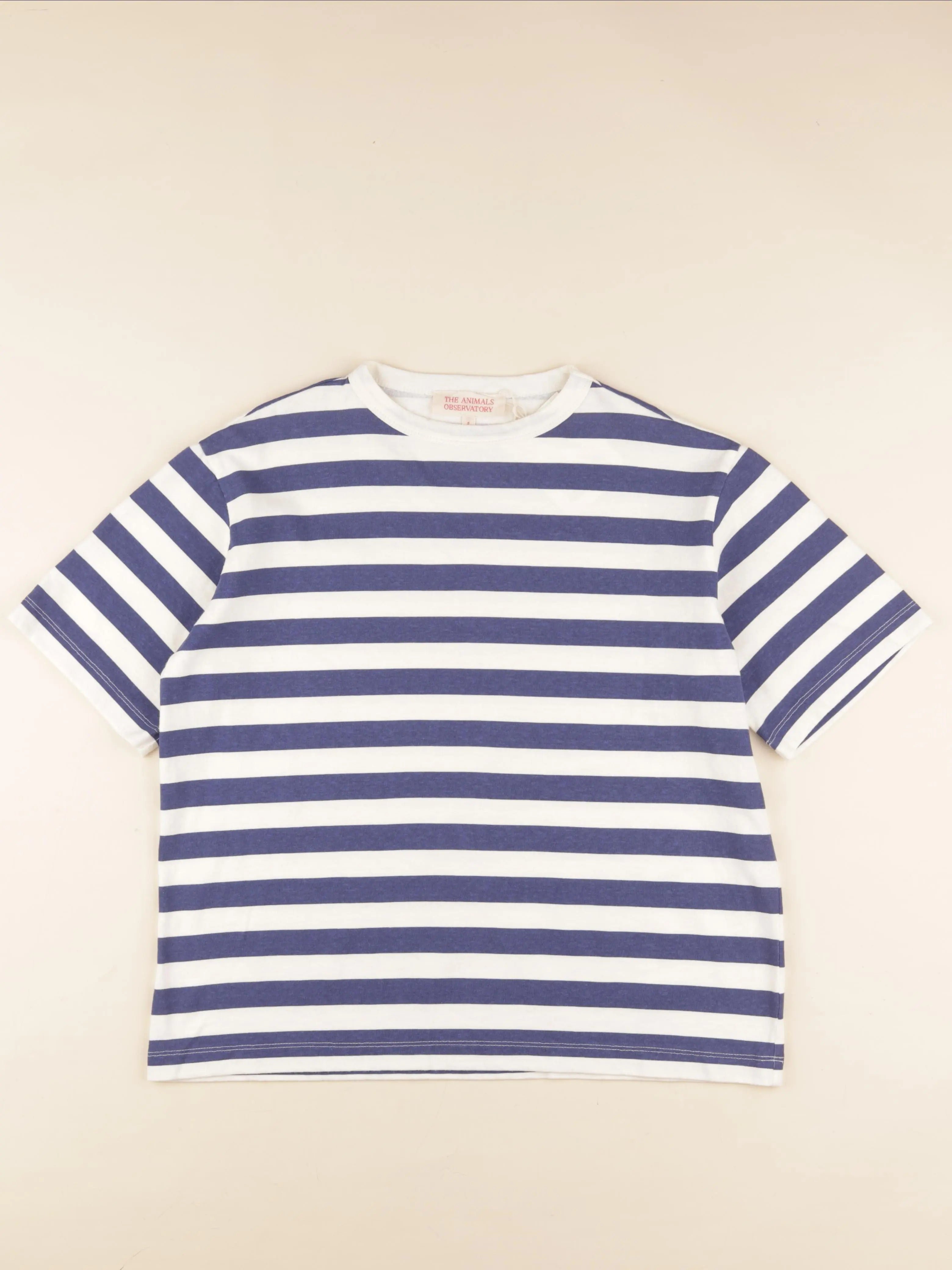 Tee-shirt bleu, blanc